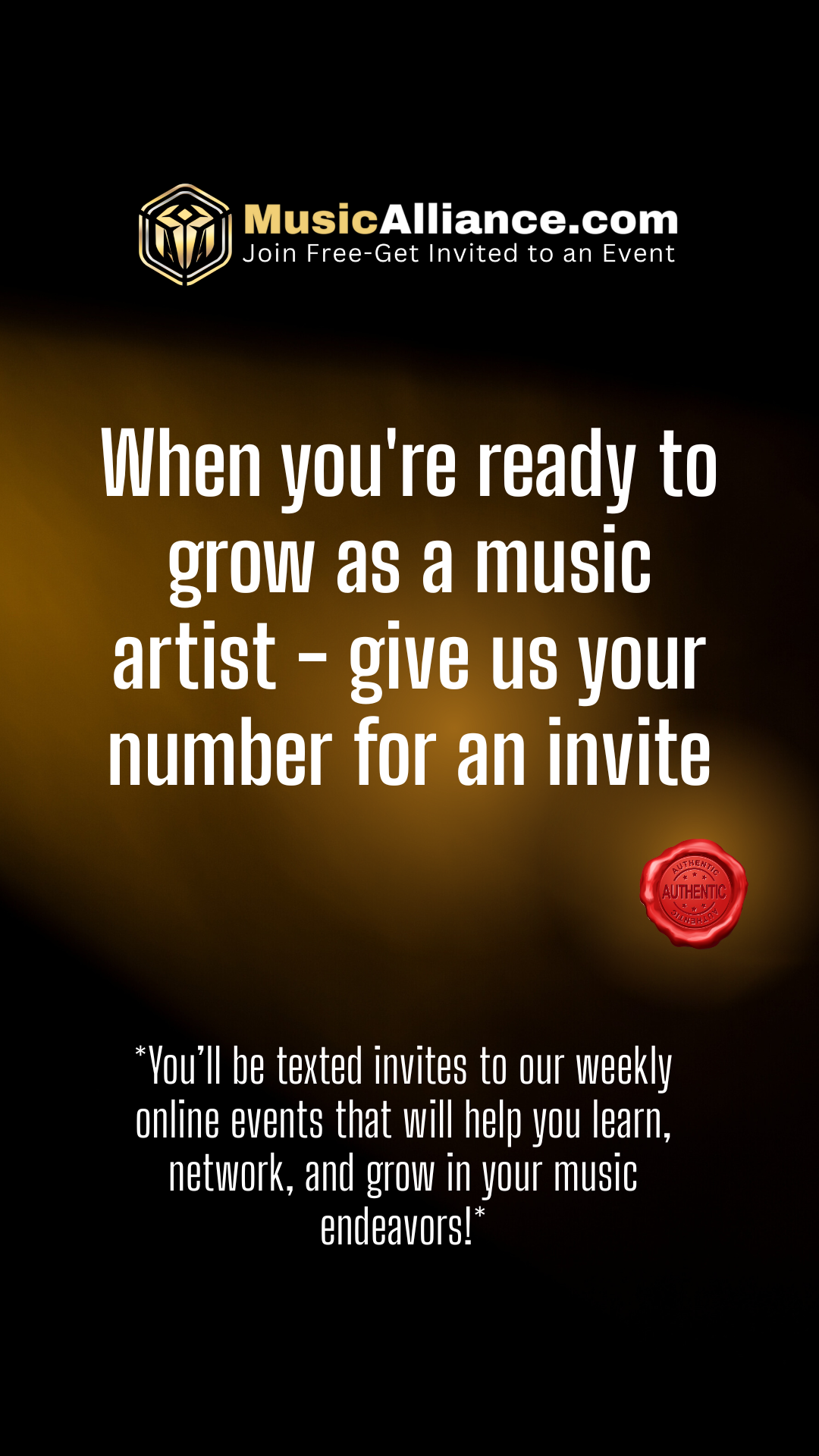 Music Alliance & Music Alliance Academy Facebook ad from Jul 10, 2026