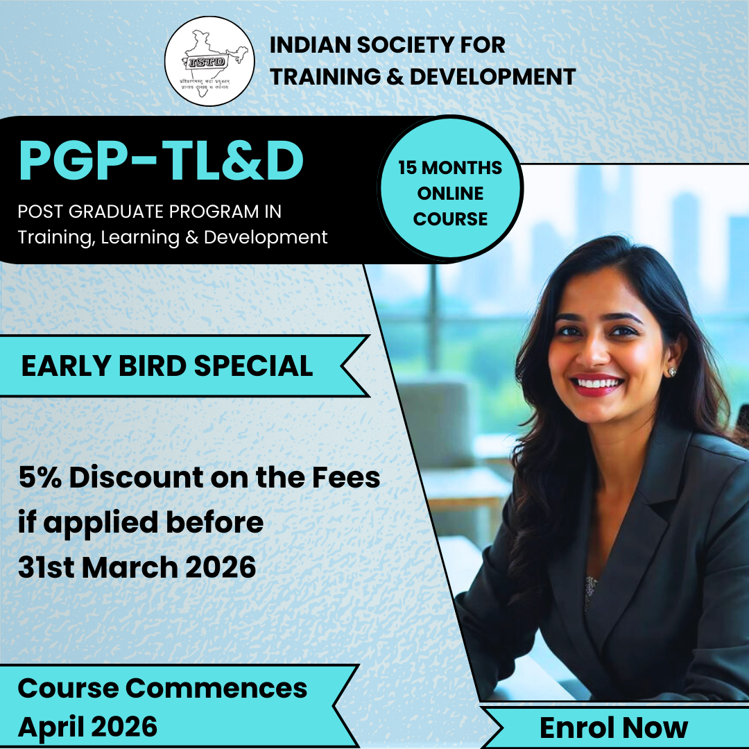 Indian Society for Training and Development Facebook ad from Mar 5, 2026