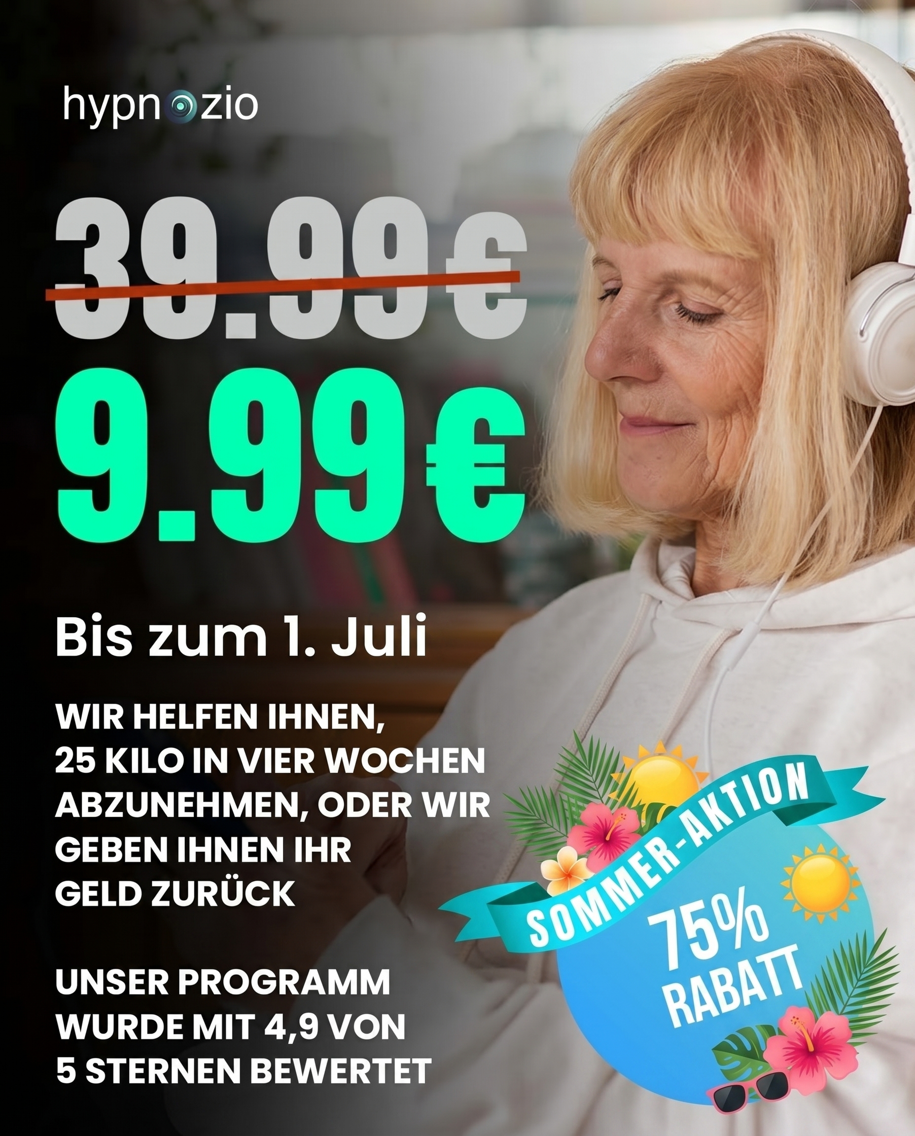 Hypnozio: power of hypnotherapy Facebook ad