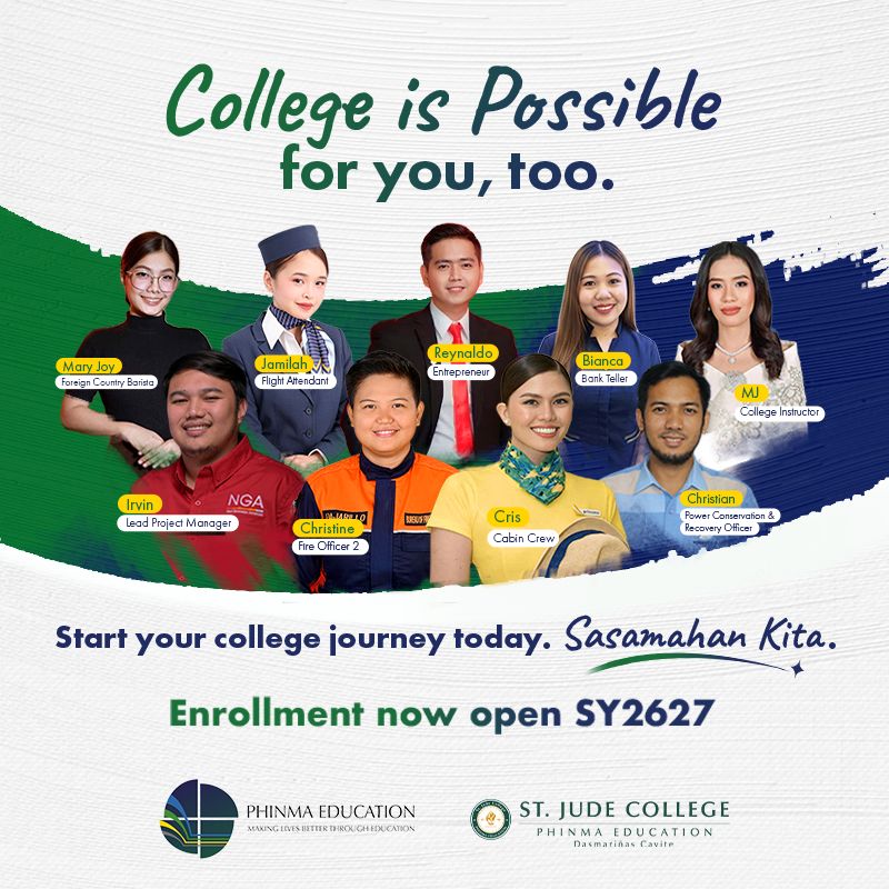 PHINMA-St. Jude College Dasmariñas Cavite Facebook ad