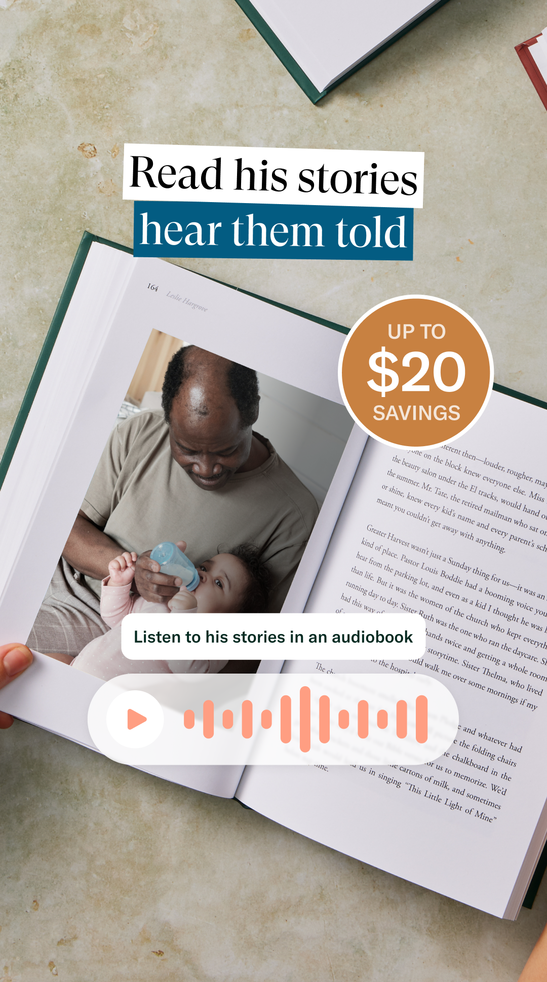 Storyworth Facebook ad