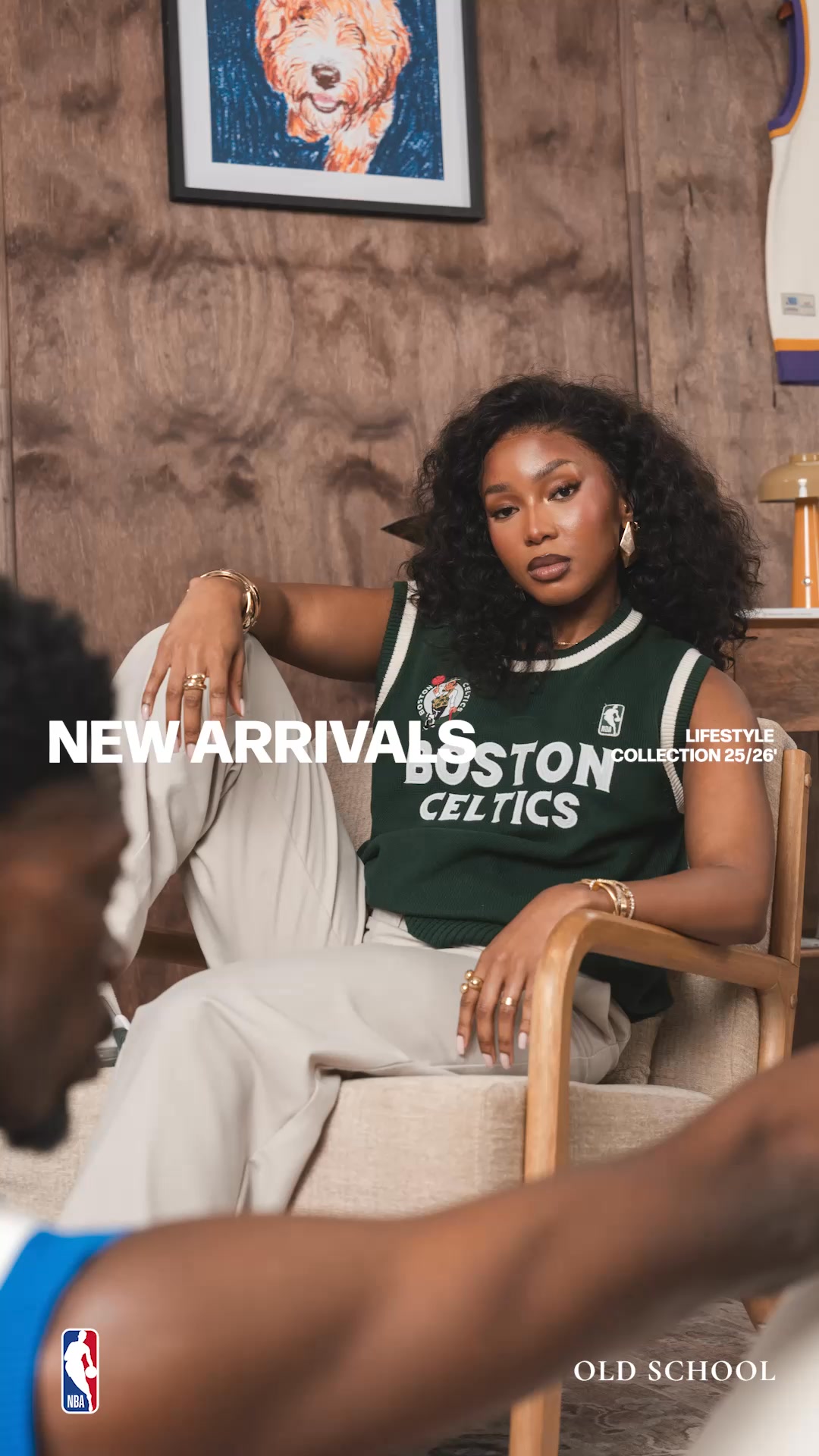 Old School ltd Facebook ad: NBA Africa Original Lifestyle Collection
