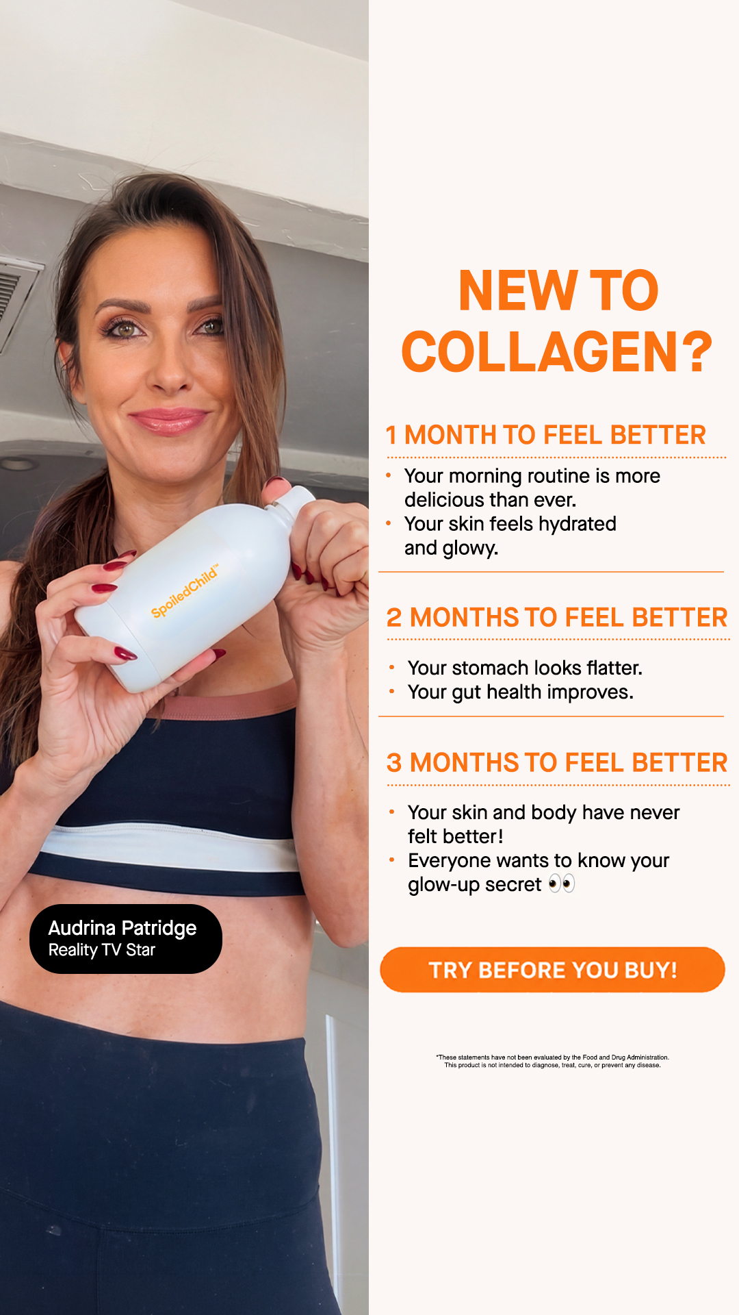 Audrina Patridge Facebook ad