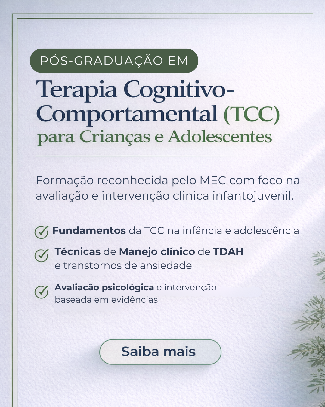 ElloPos Psicologia Facebook ad