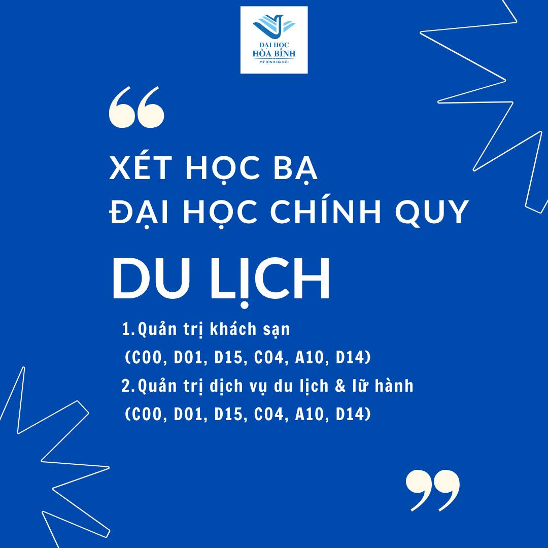 Tuyển Sinh Trường Đại Học Hoà Bình - Mỹ Đình, Hà Nội Facebook ad
