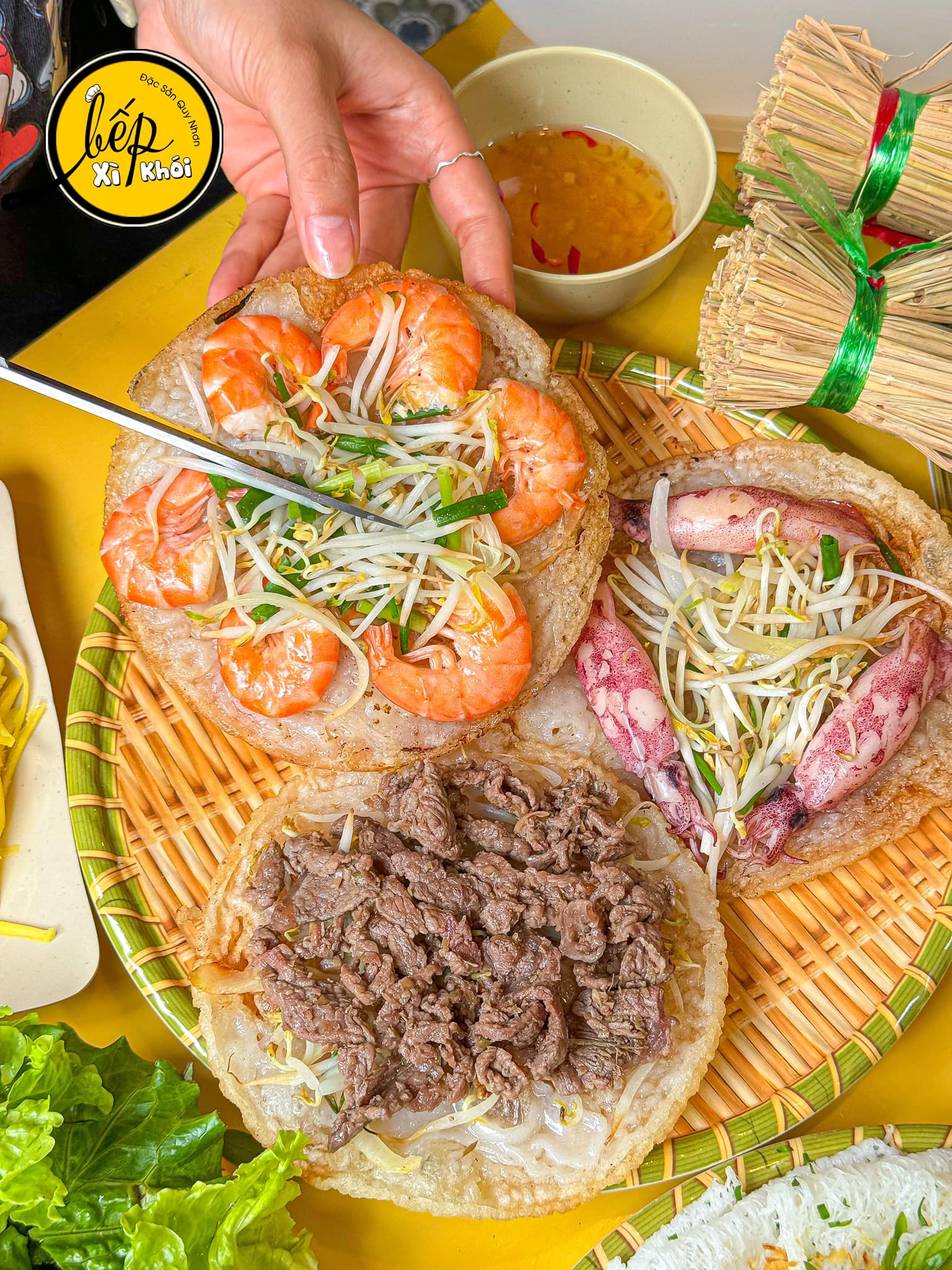 Bánh Xèo Tôm Nhẩy - Bếp Xì Khói Facebook ad: BÁNH XÈO TÔM NHẢY - MÓN NGON NHẤT…