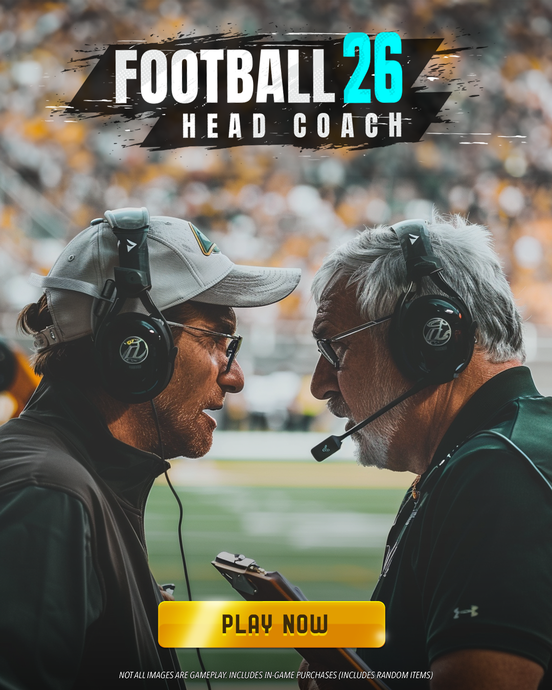 Football Head Coach Facebook ad