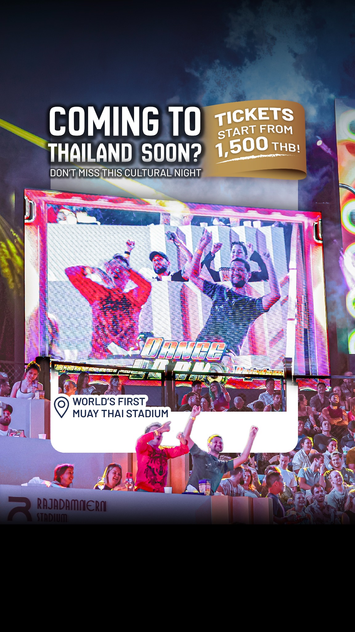 Rajadamnern Stadium เวทีราชดำเนิน Facebook ad