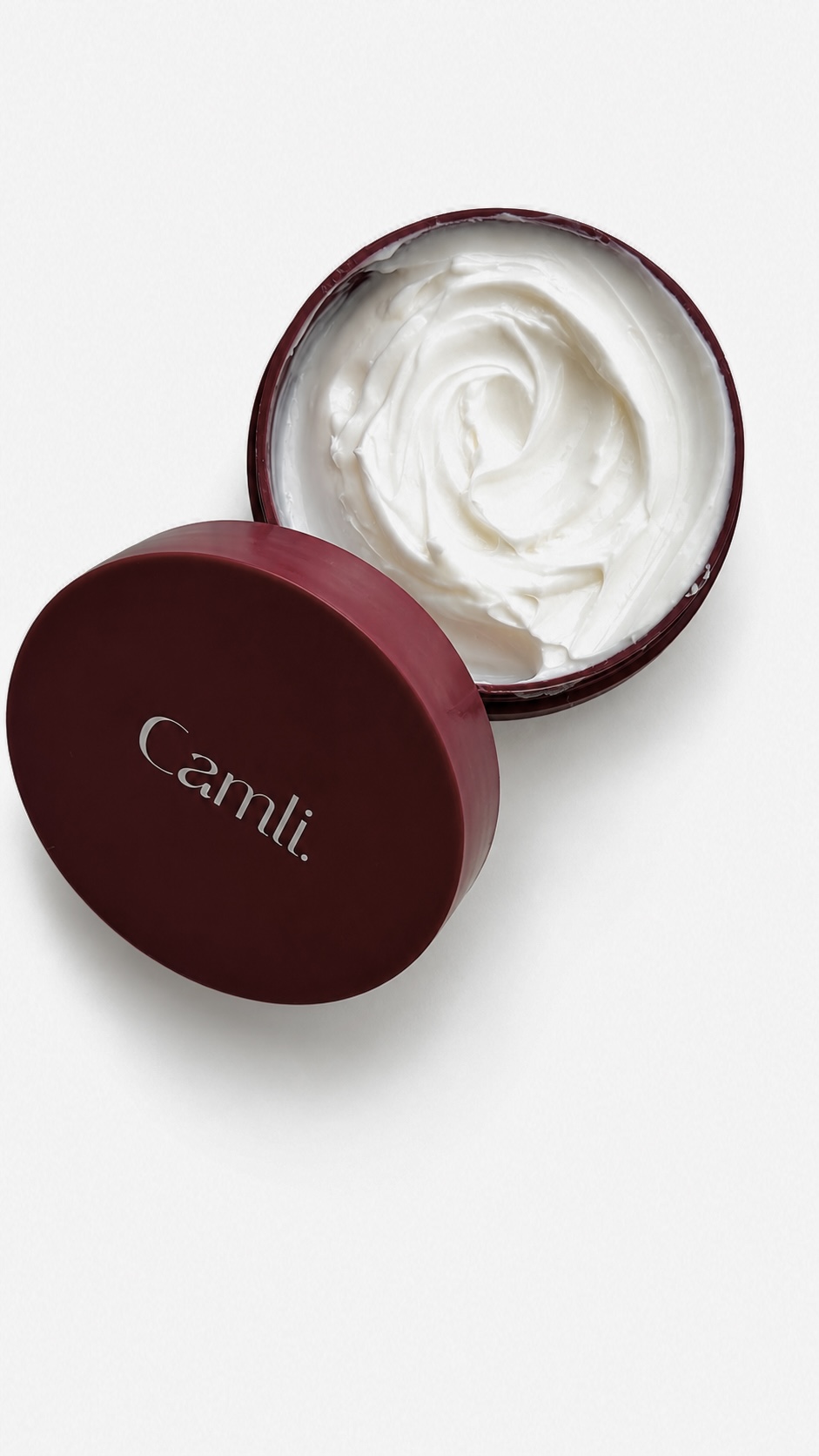Camli Beauty Facebook ad: Feel soft. Smell divine. Shop now.