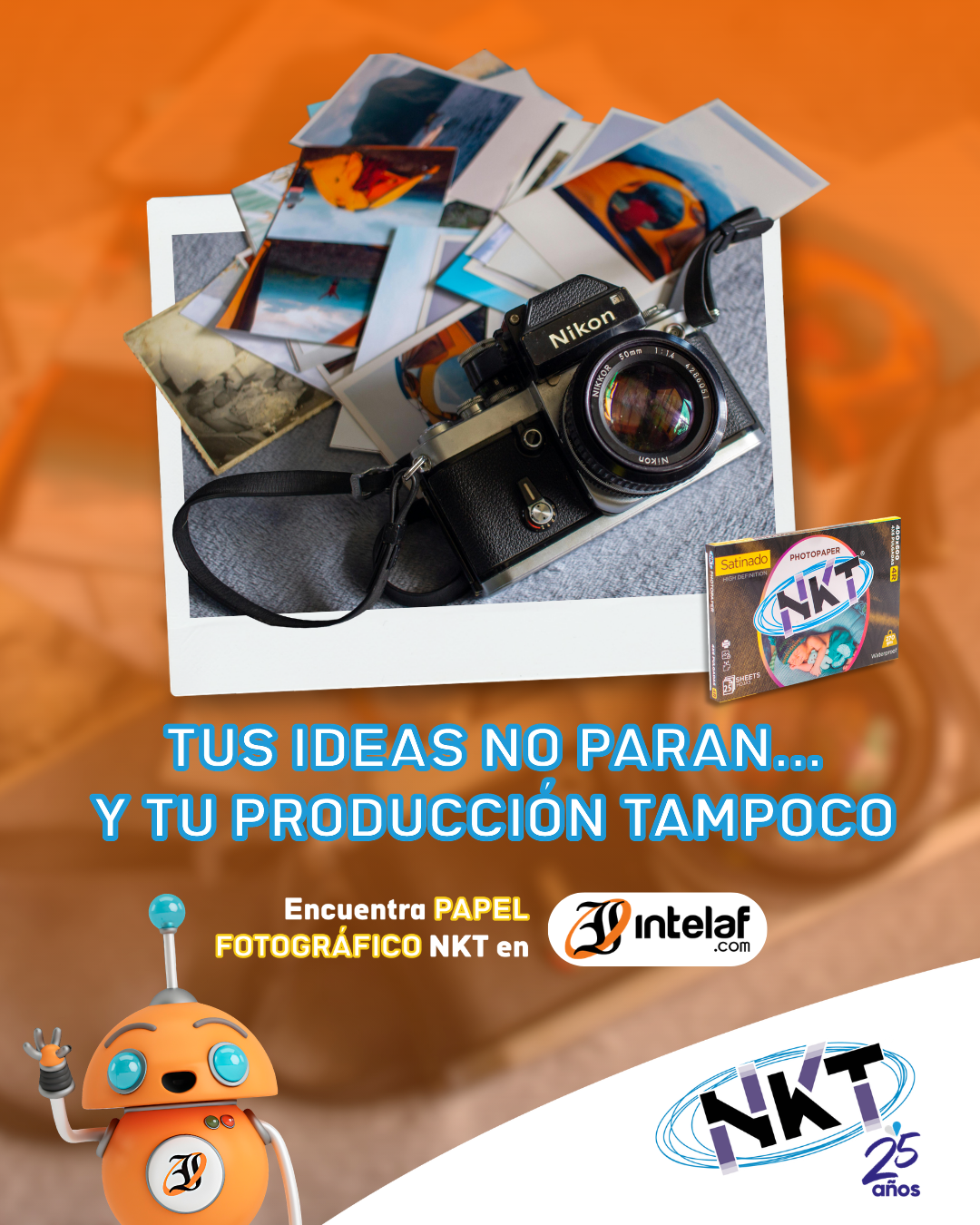 Nktproductsgt Facebook ad: Papel Fotográfico NKT