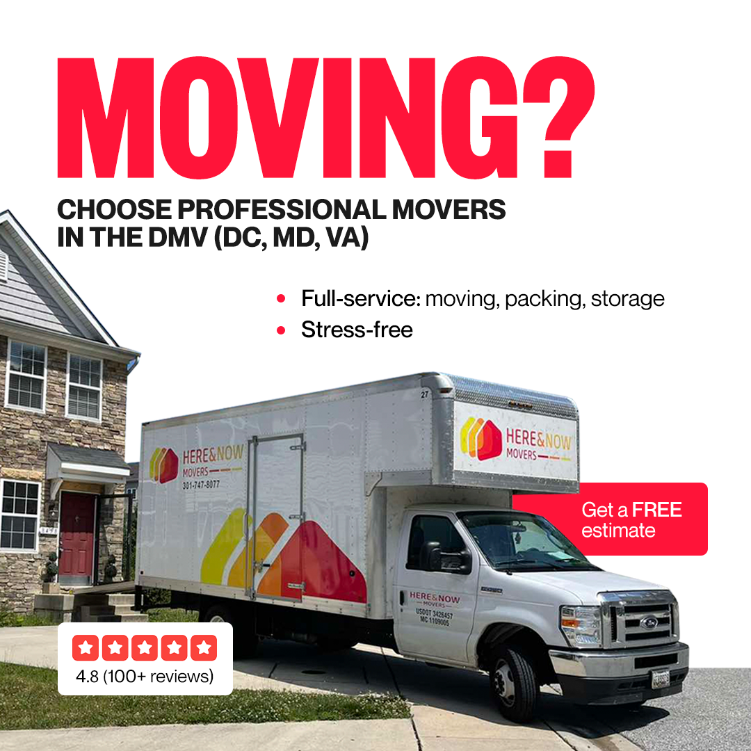 Here & Now Movers Facebook ad