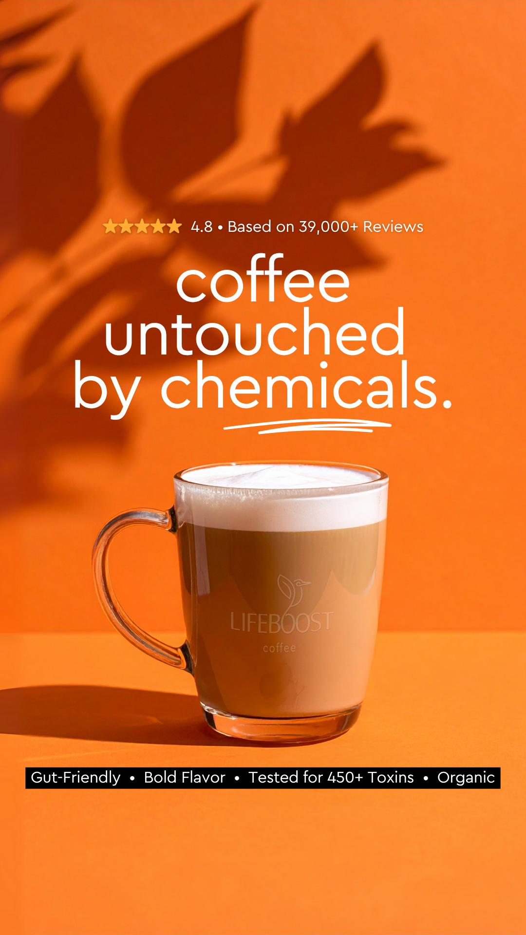Lifeboost Coffee Facebook ad