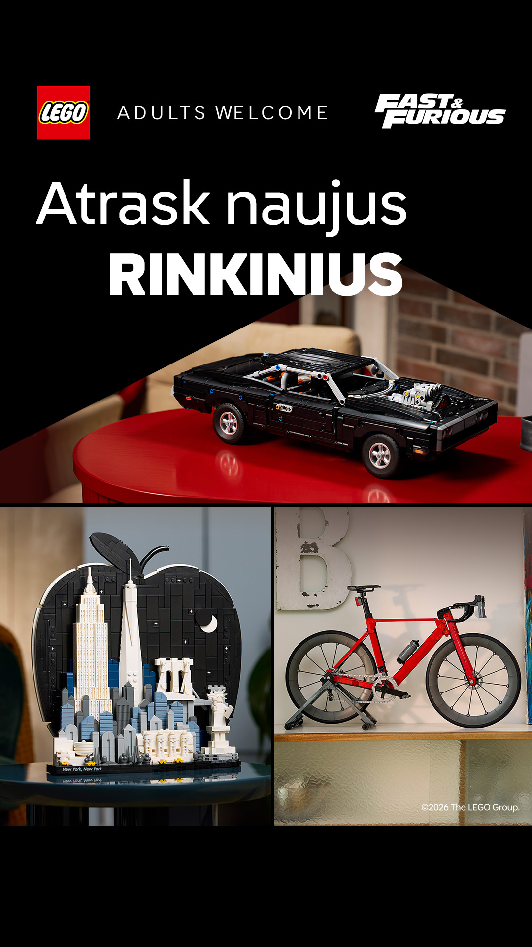 Senukai Facebook ad