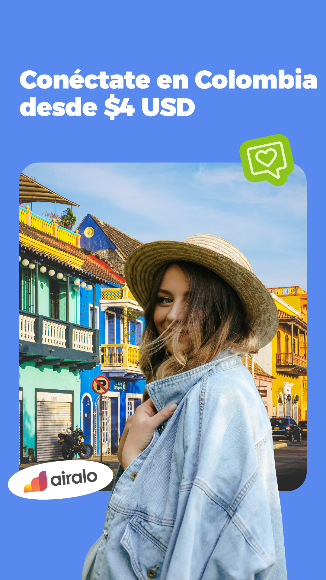 Airalo Global eSIM Store Facebook ad