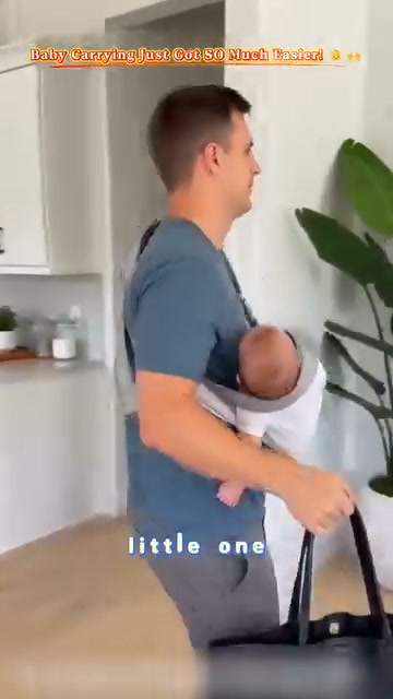Yungogoc Facebook ad: 4‑In‑1 Lightweight Ergonomic Baby Carrier | Hands‑Free…