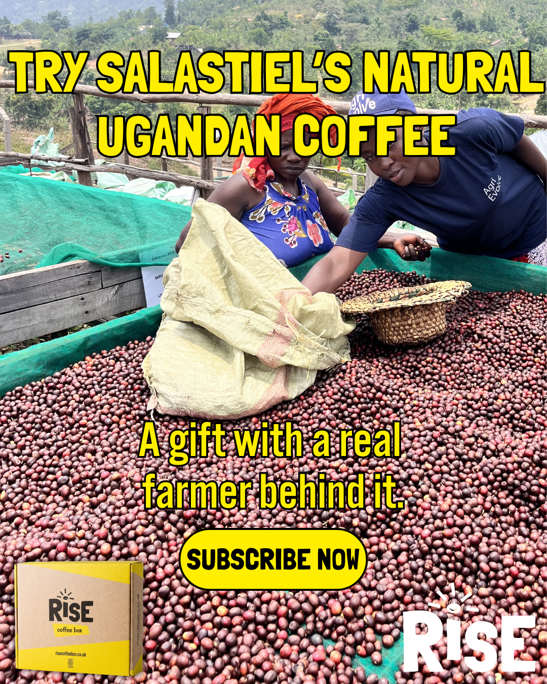Rise Coffee Box Facebook ad
