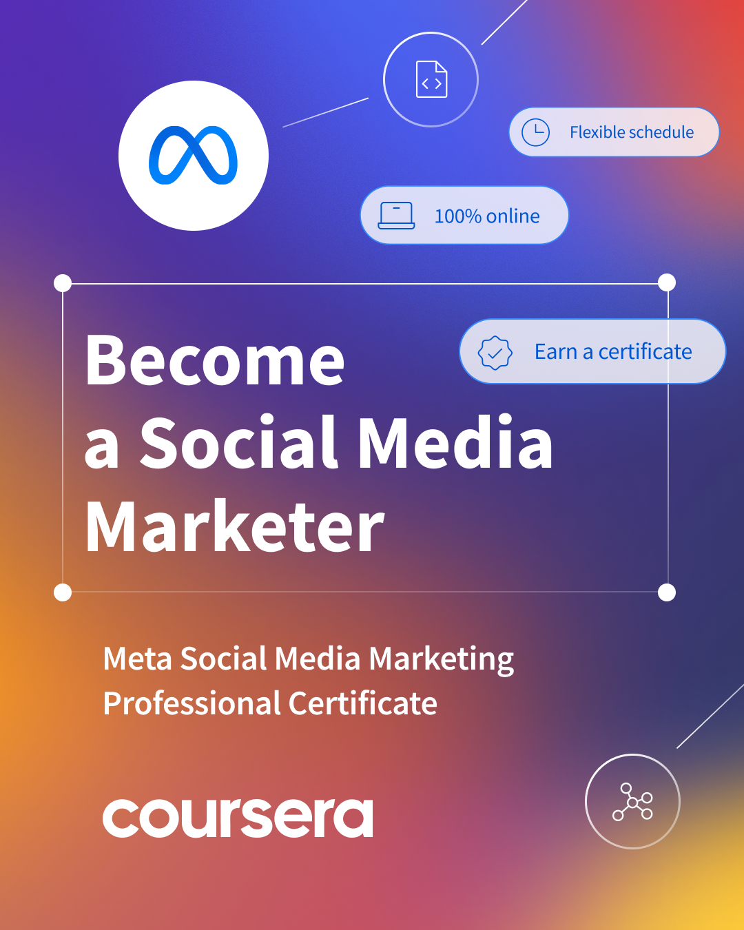 Coursera Facebook ad