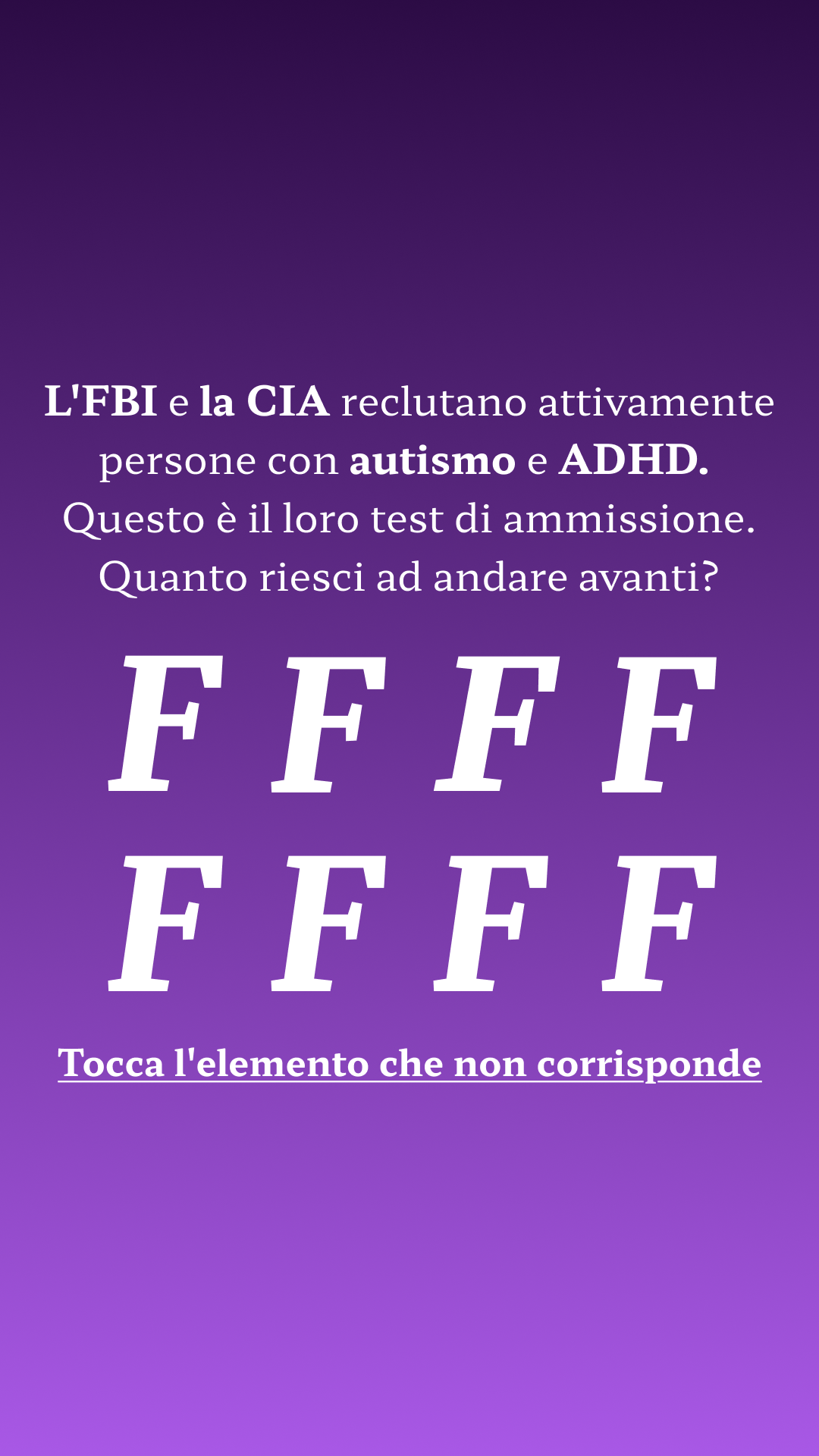 Test de Inteligencia Facebook ad