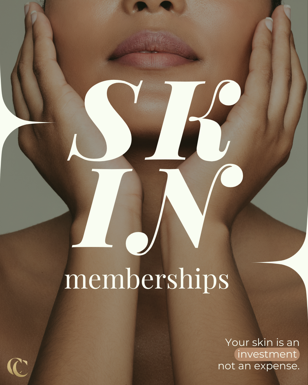 Cashmore Clinic Facebook ad: Your skin is an investment, not an expense.