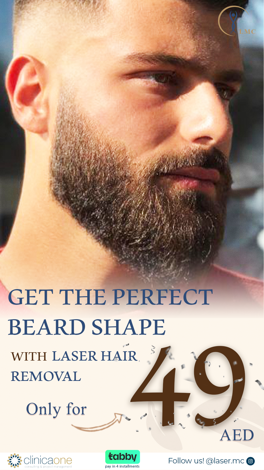Laser Medical Center Dubai Facebook ad from Jan 14, 2026
