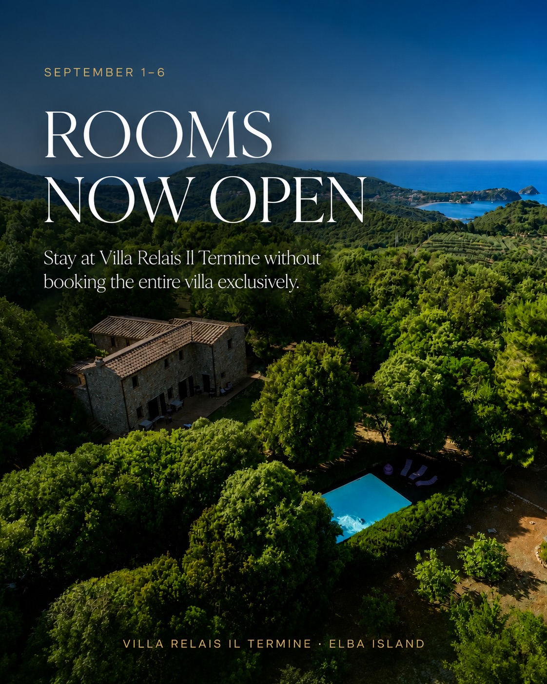 Villa Relais Il Termine Elba Facebook ad: (Italiano nel primo commento)