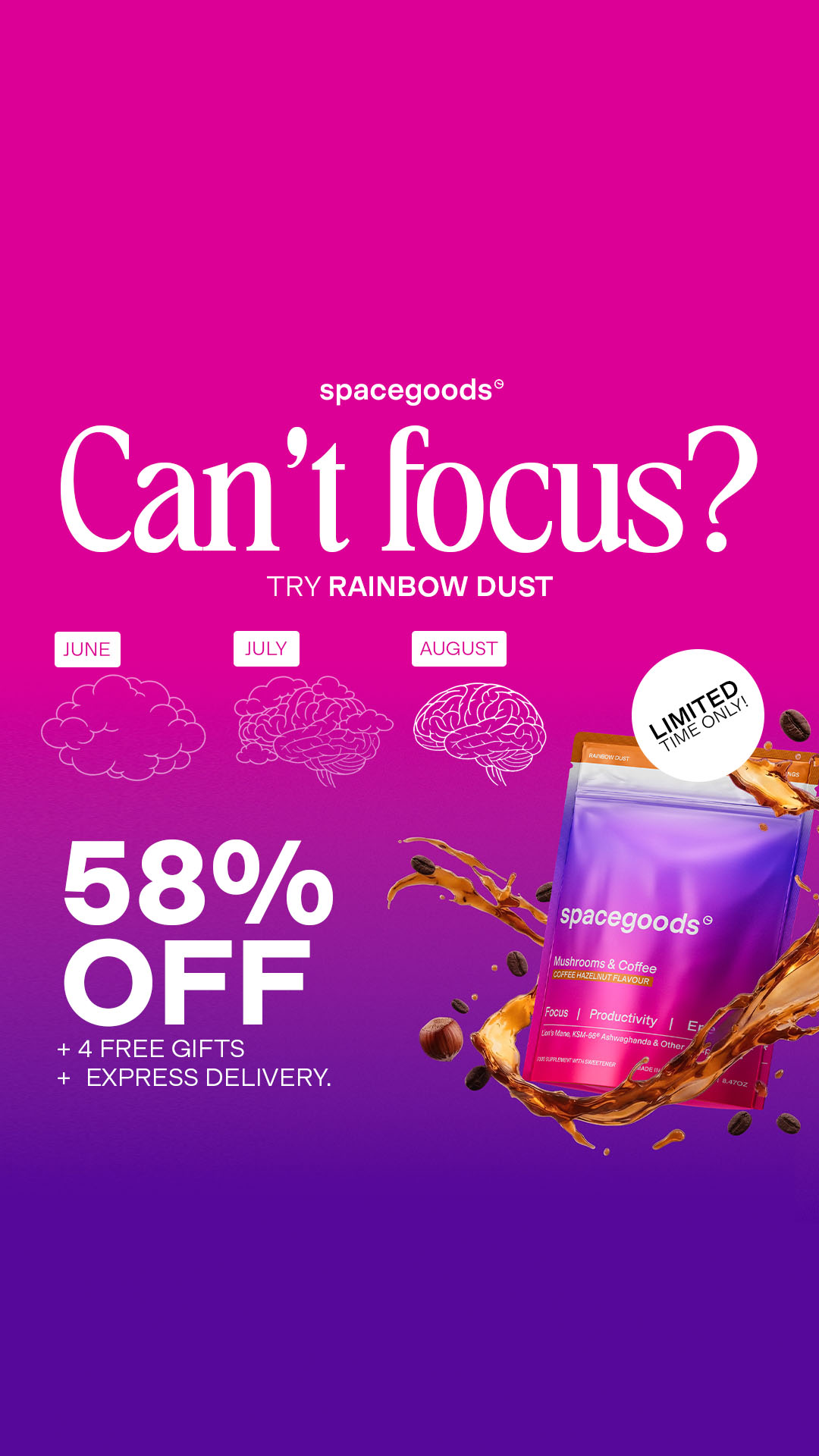 Spacegoods Facebook ad