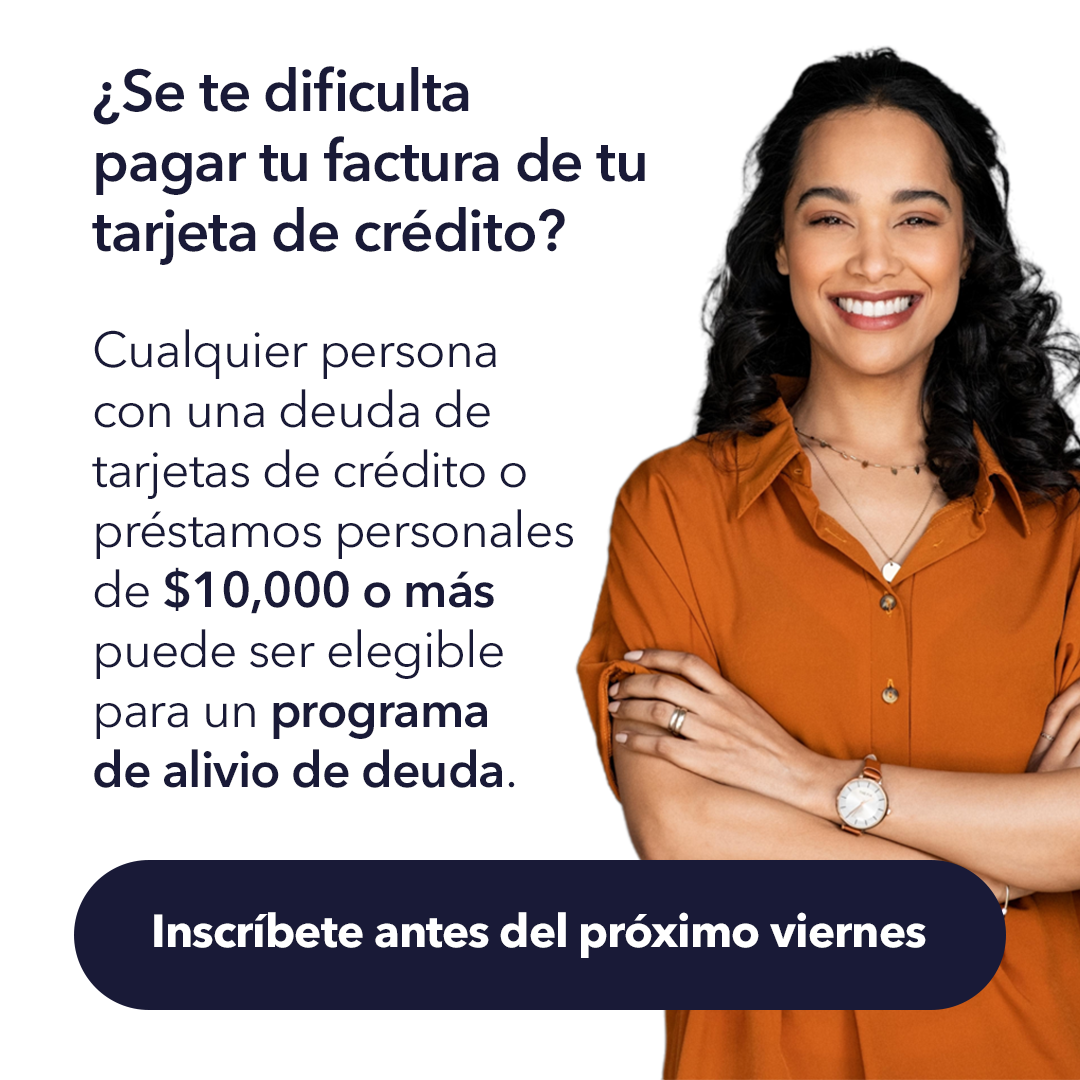 National Debt Relief Facebook ad