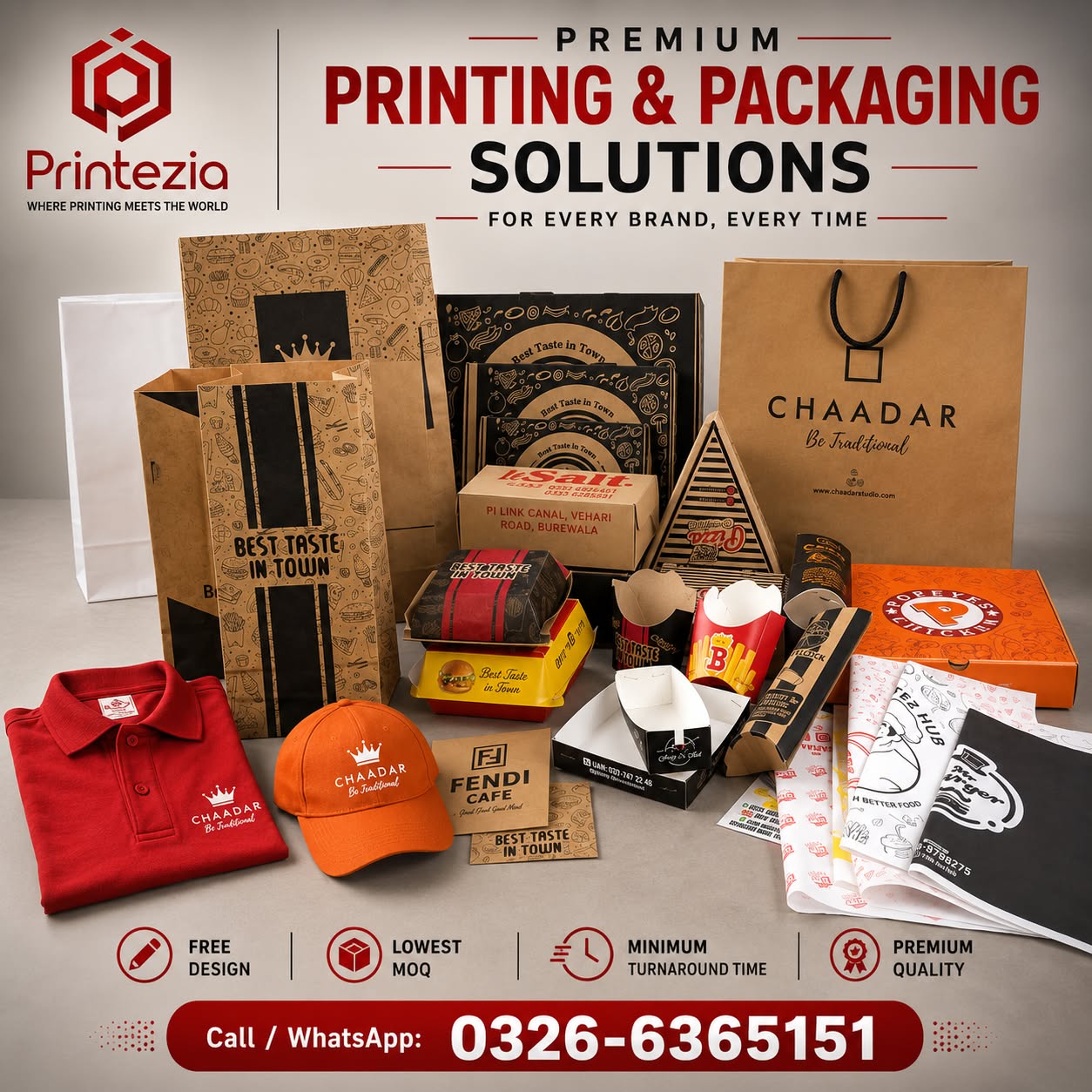 printezia Facebook ad: Food Bag & More