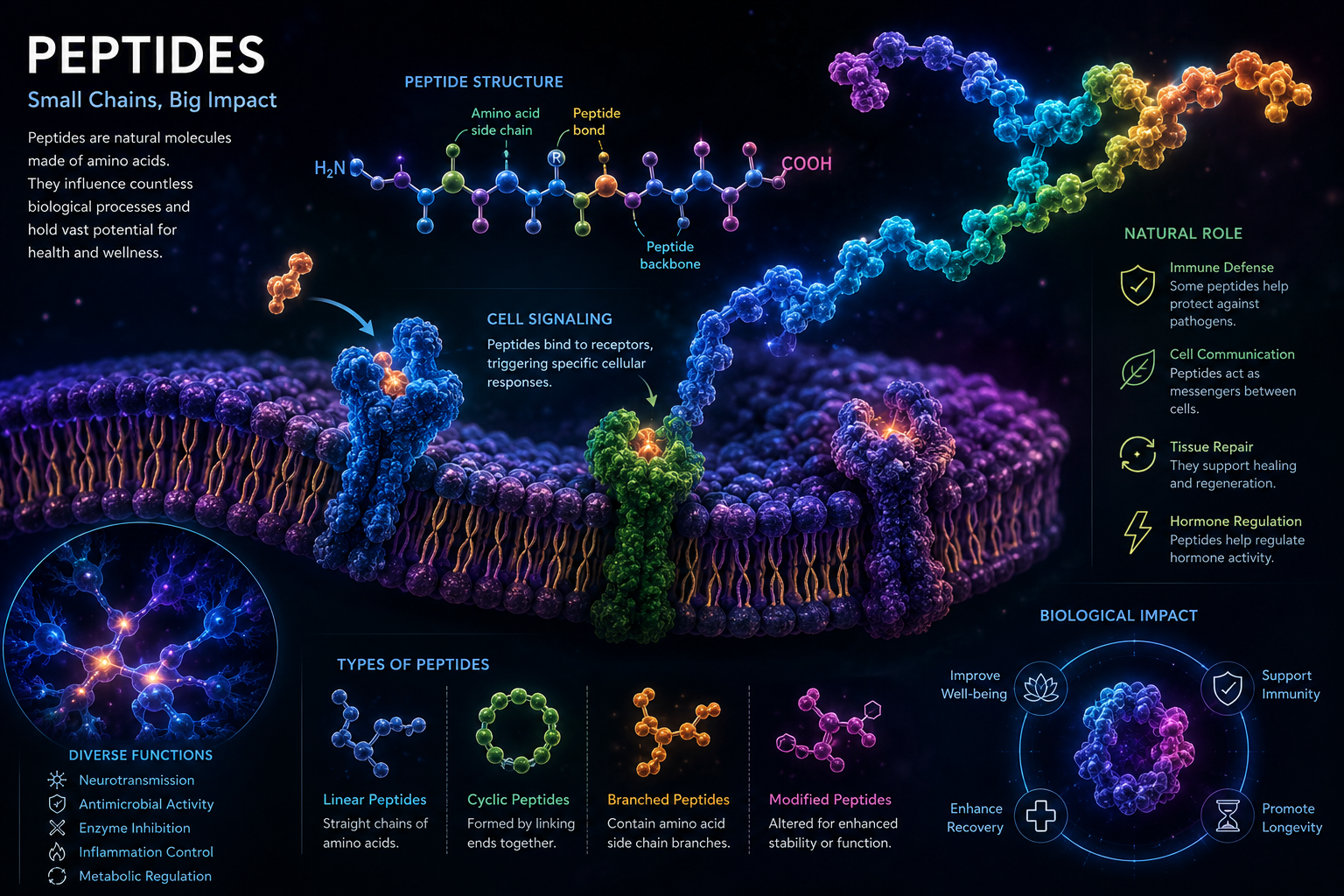 BIO Peptide Technologies Facebook ad: Discover more.