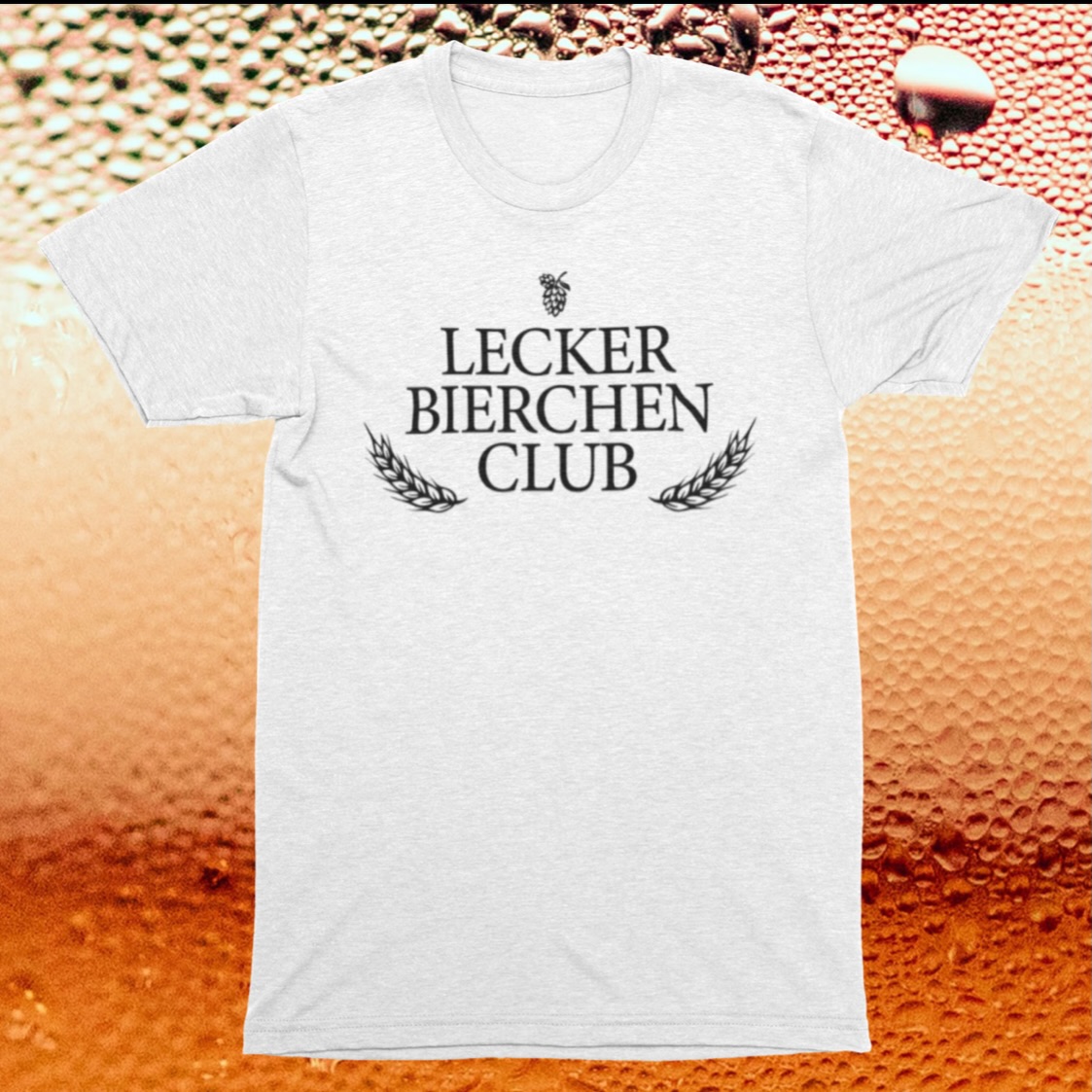 Shirtinator Deutschland Facebook ad: Lecker Bierchen auf die Eins