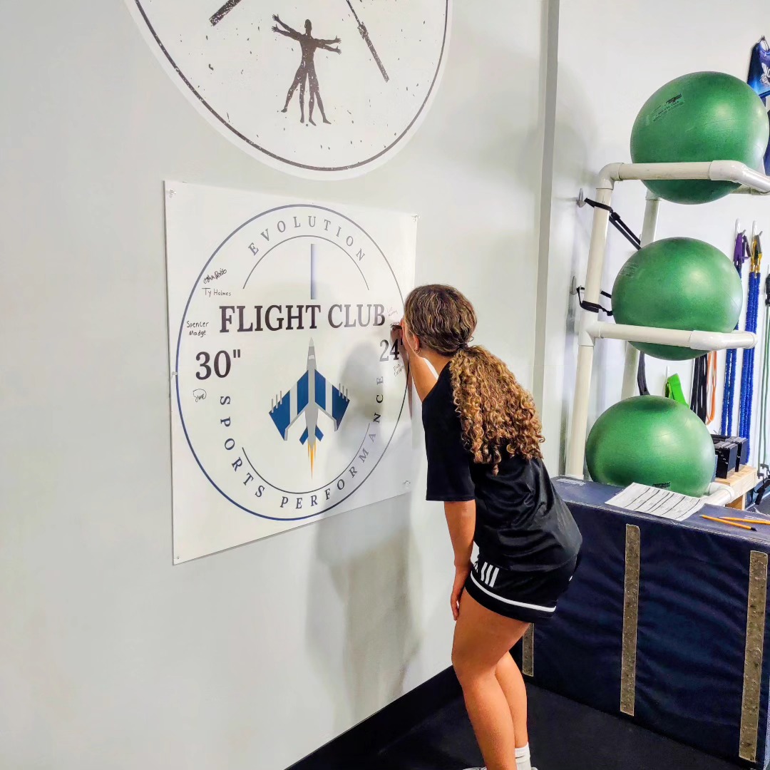 Evolution Sports Performance Facebook ad: With a high of 24.2 today, we welcome…