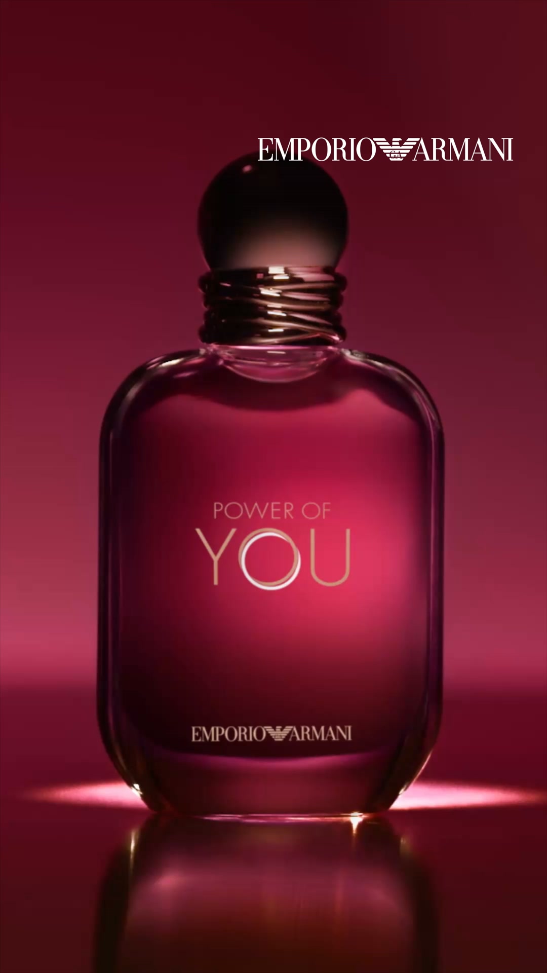 Armani beauty Facebook ad: POWER OF YOU EAU DE PARFUM
