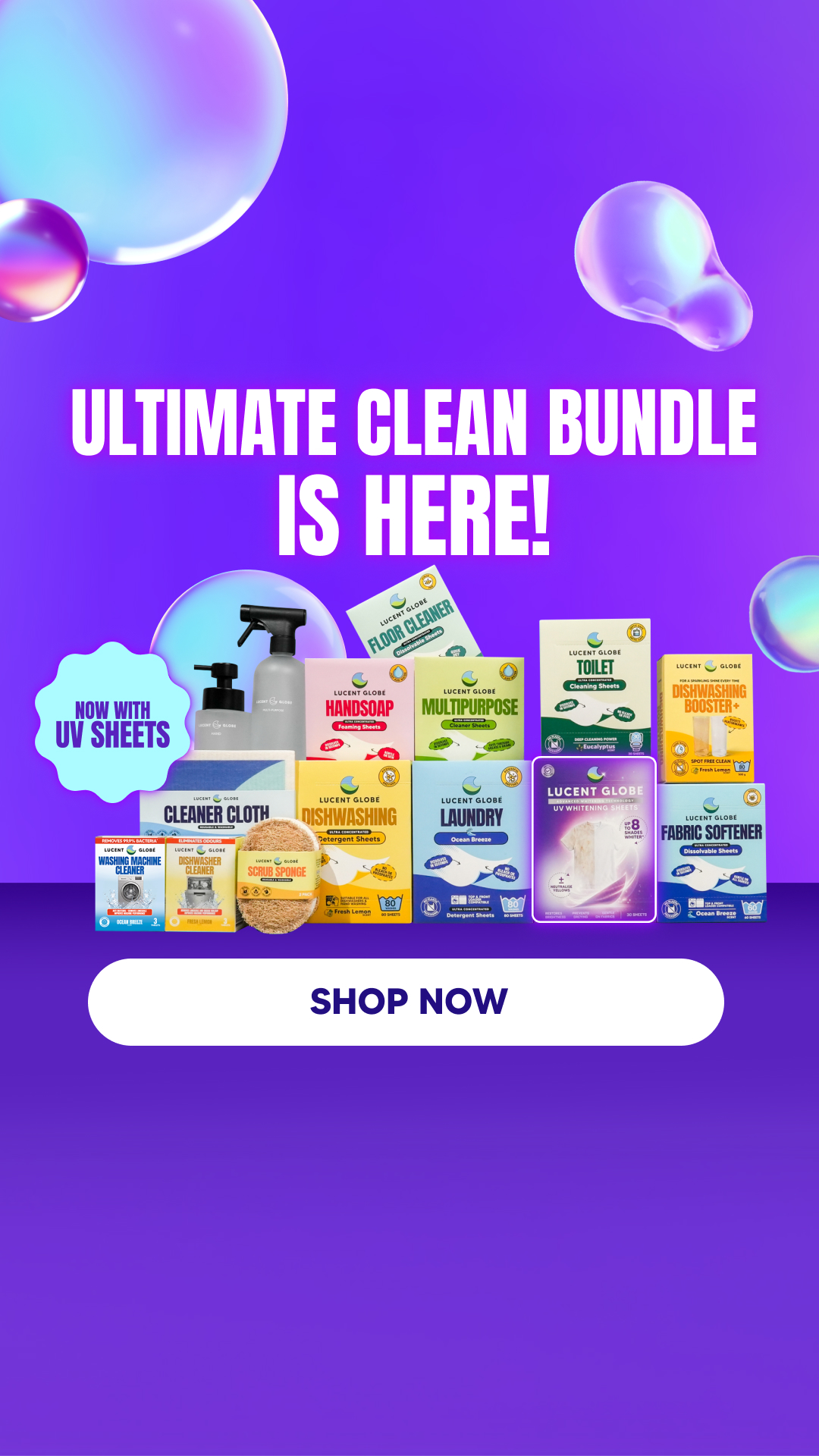 Lucent Globe Facebook ad