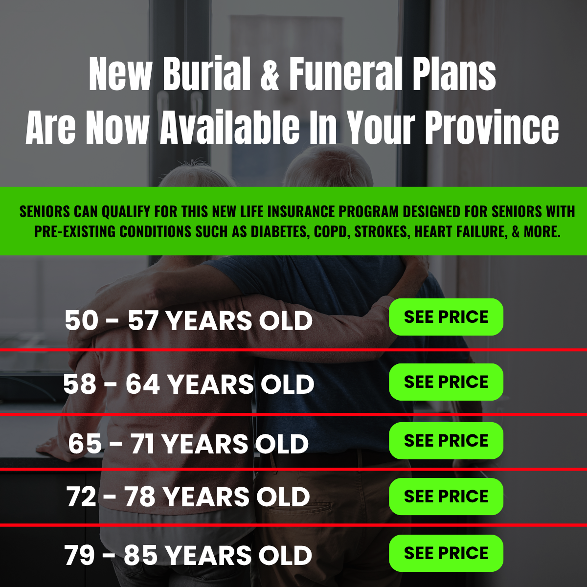 Senior Solutions Final Expense Facebook ad
