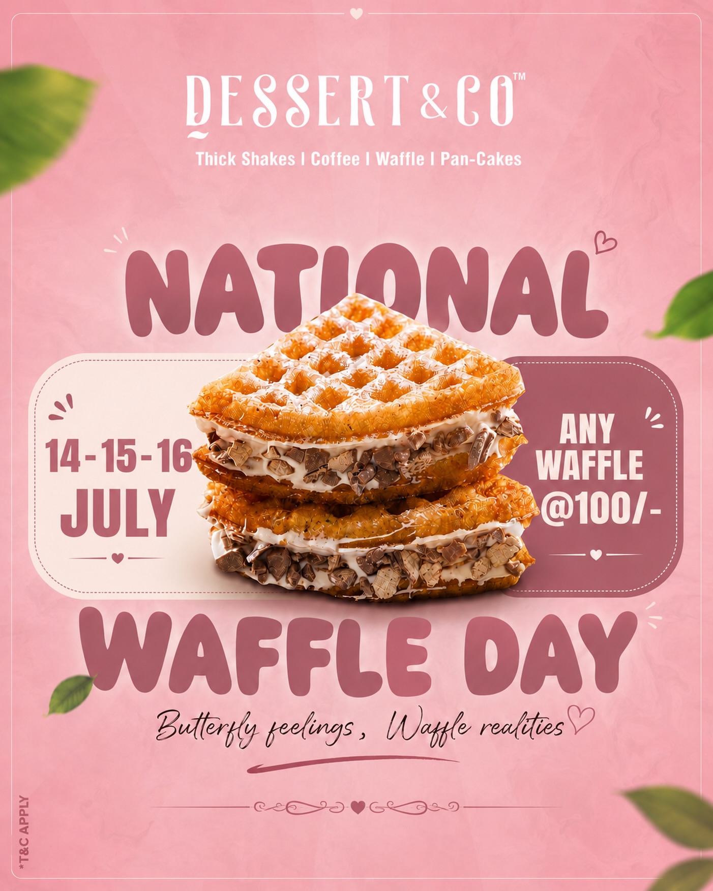Dessert and Co Facebook ad