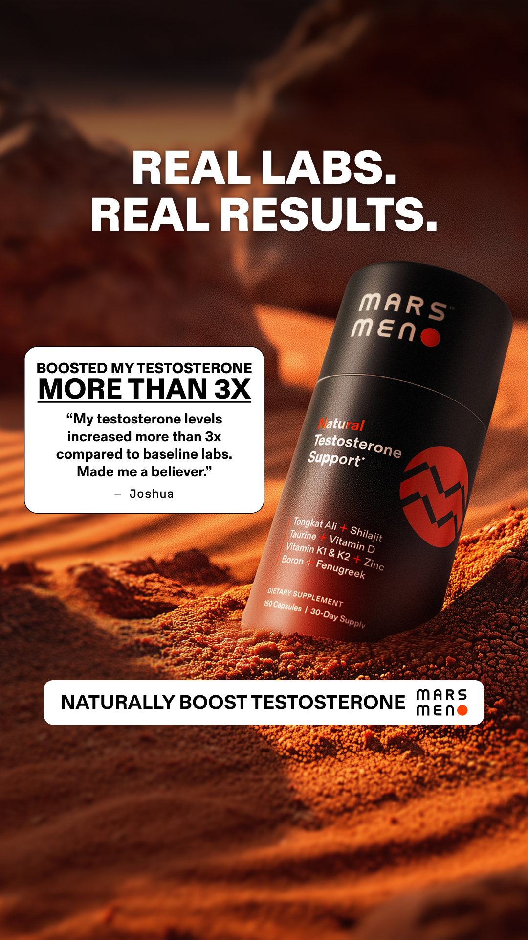 Mars Men Facebook ad
