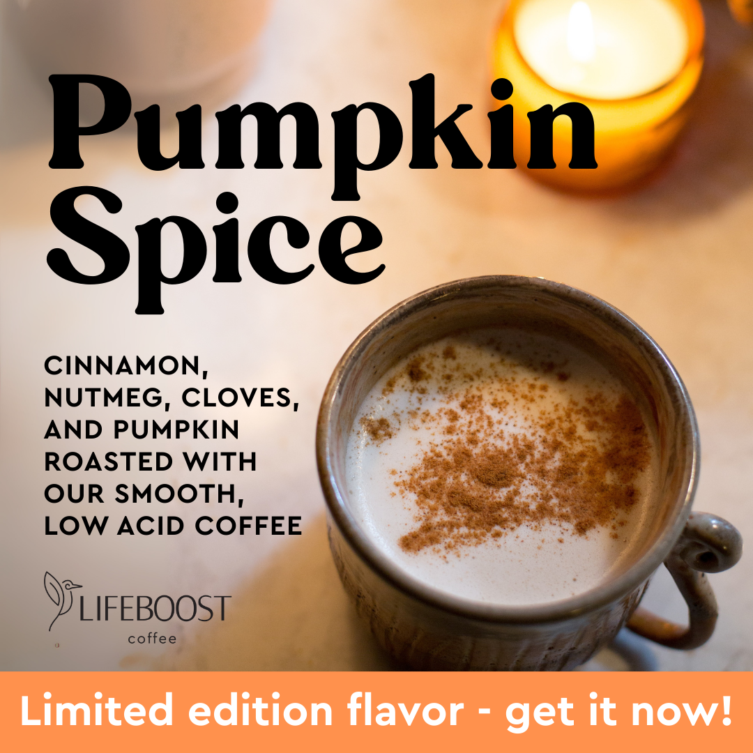 Lifeboost Coffee Facebook ad