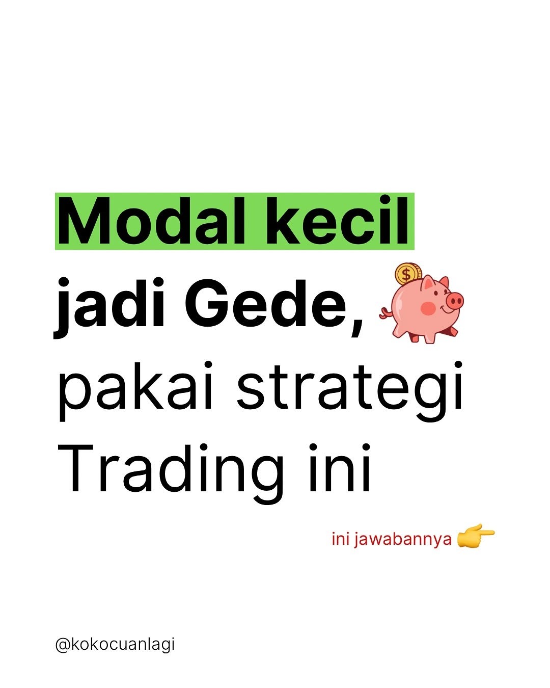 Koko Cuan Facebook ad