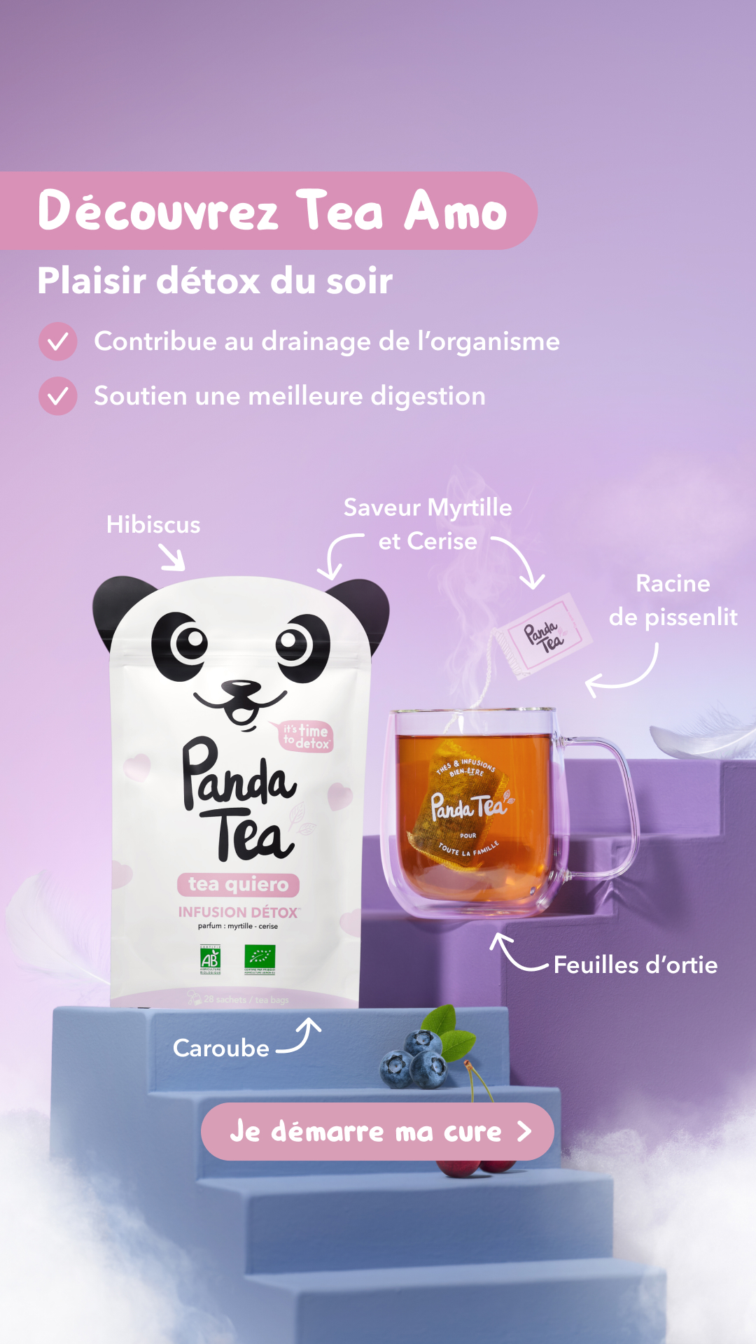 Panda Tea Facebook ad