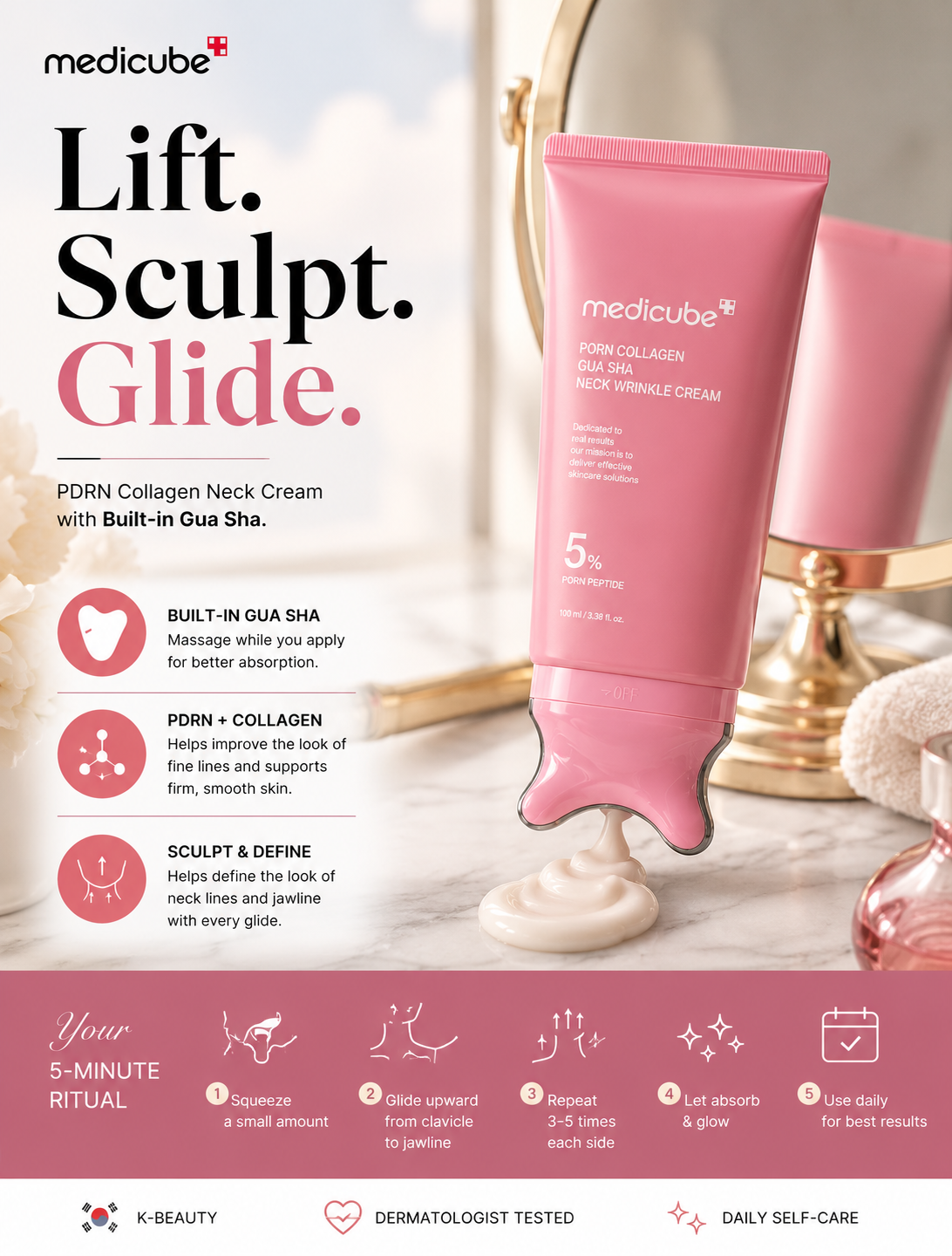 Korean Skincare Co. Facebook ad from Aug 17, 2026