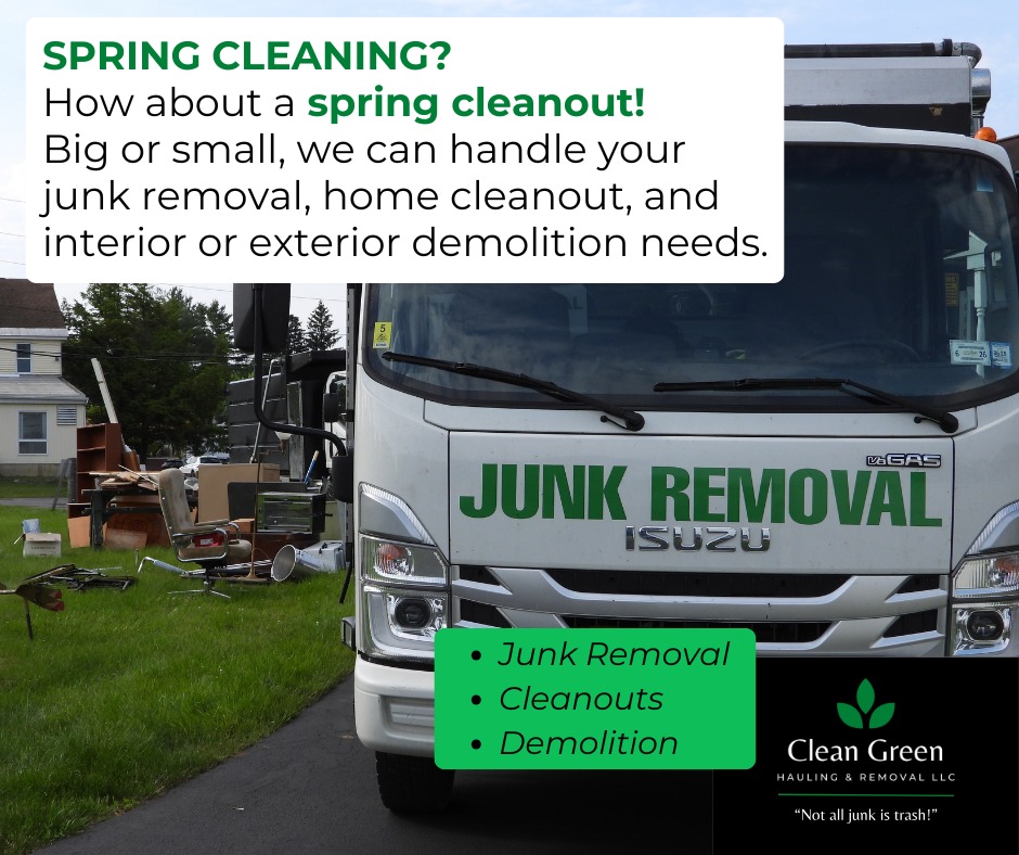 Clean Green Hauling & Removal LLC Facebook ad