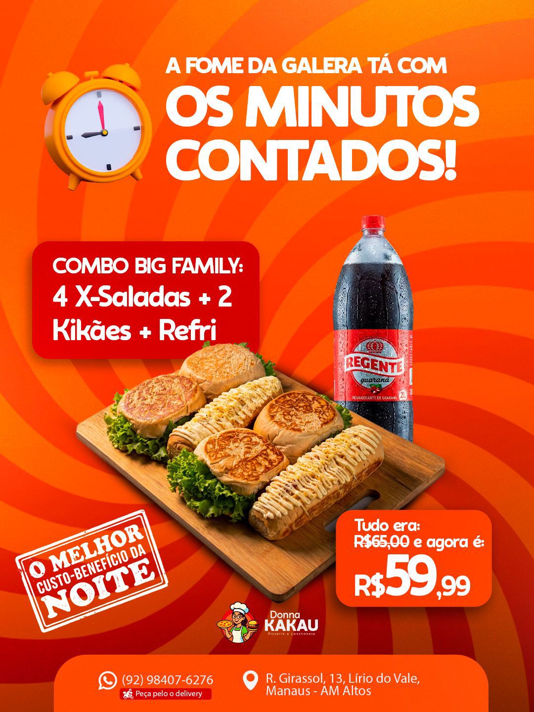 Donna Kakau Facebook ad: Faça seu Pedido