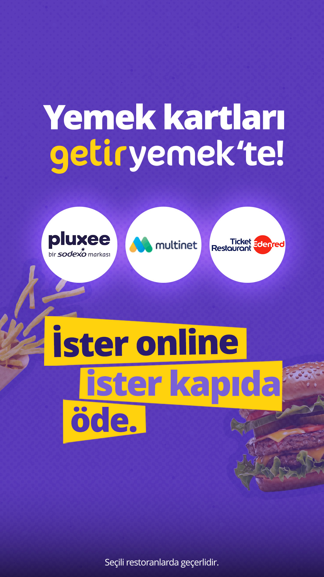 GetirYemek Facebook ad