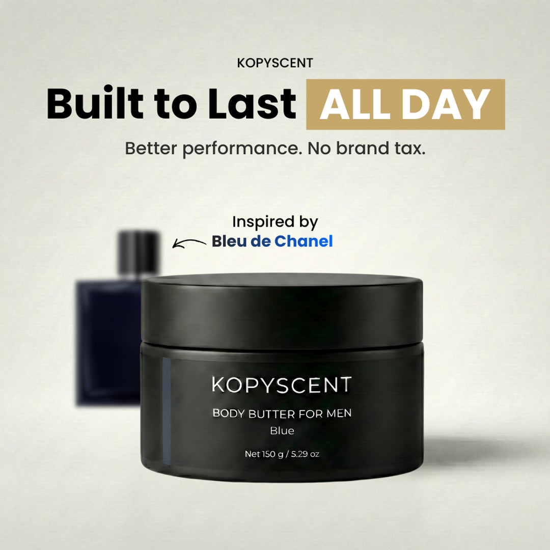Kopy Scent Facebook ad: Designer cologne costs $300+ and it's mostly alcohol.