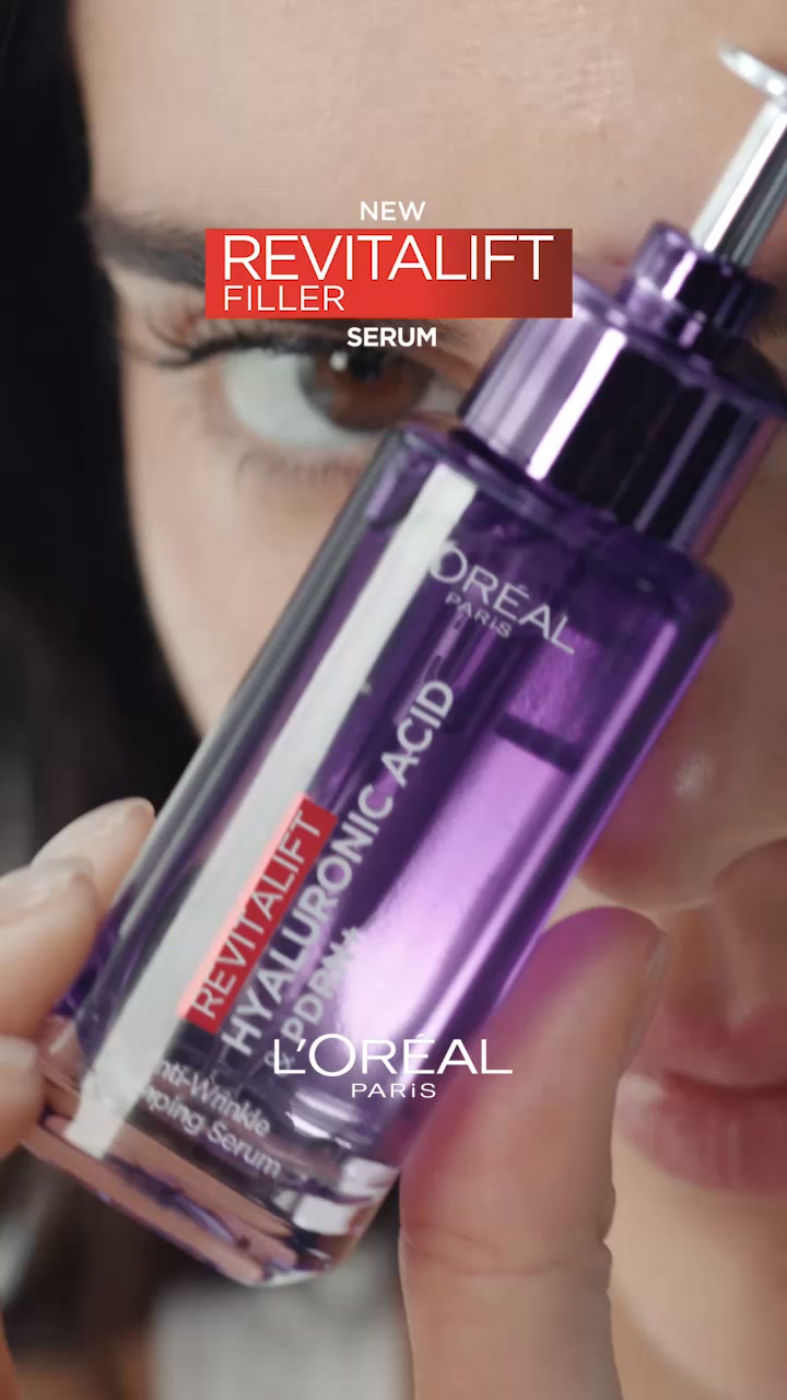 L'Oréal Paris Facebook ad: NEW [HA & PDRN+] Serum