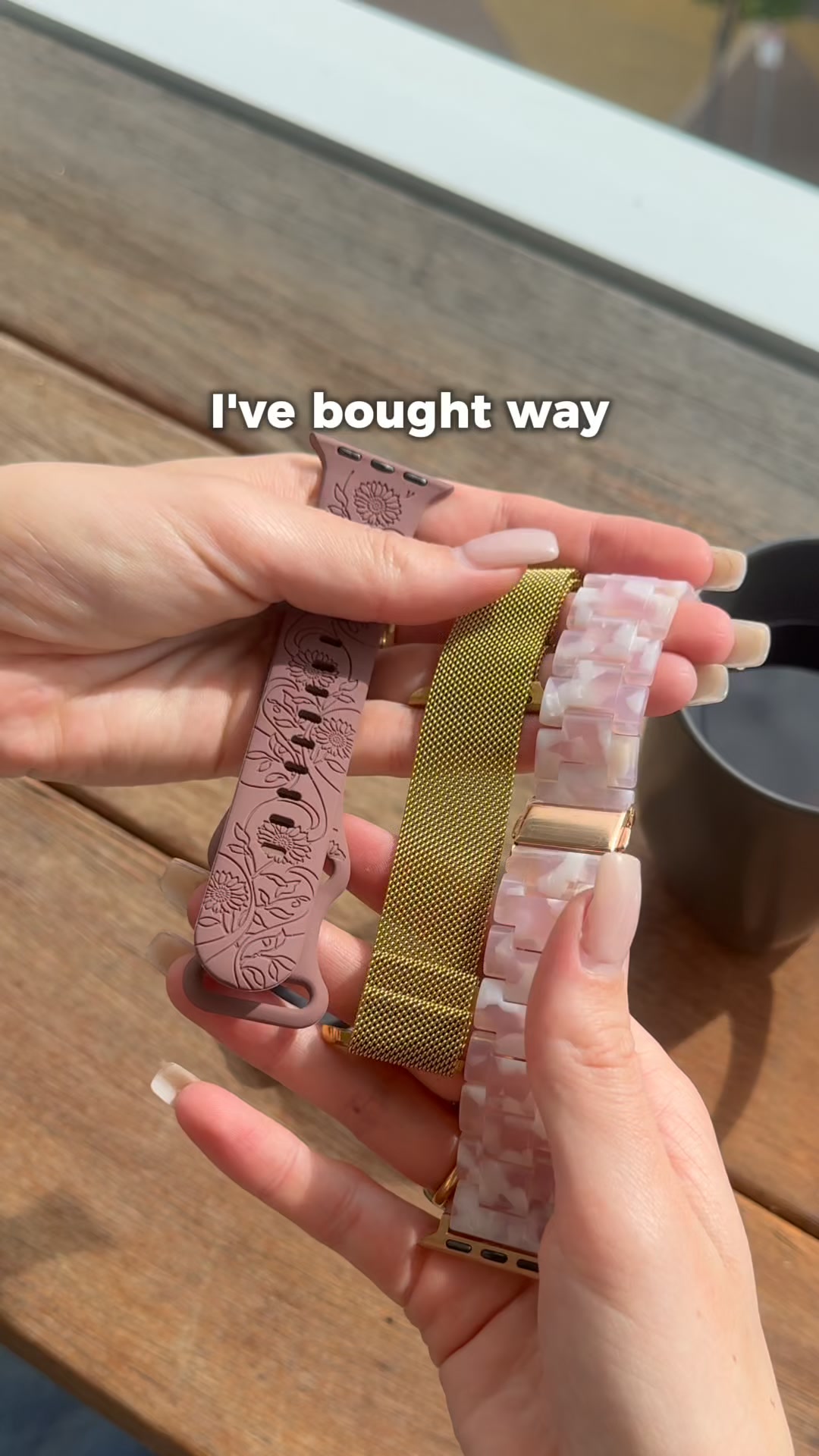 Bandify Facebook ad: Better Apple Watch Bands