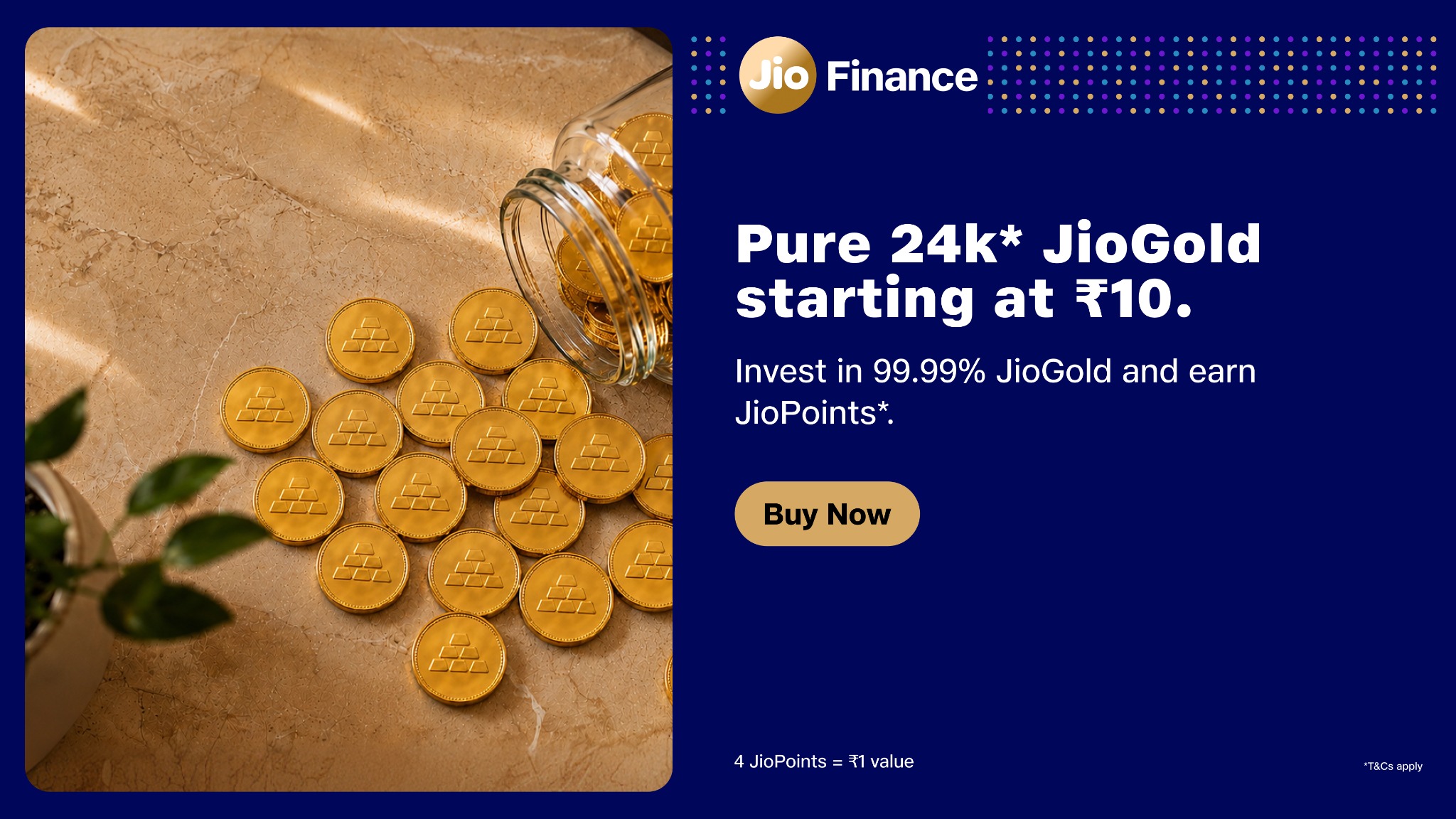 JioFinance Facebook ad