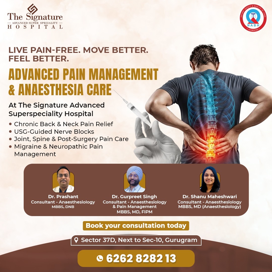 Signature Hospital Facebook ad