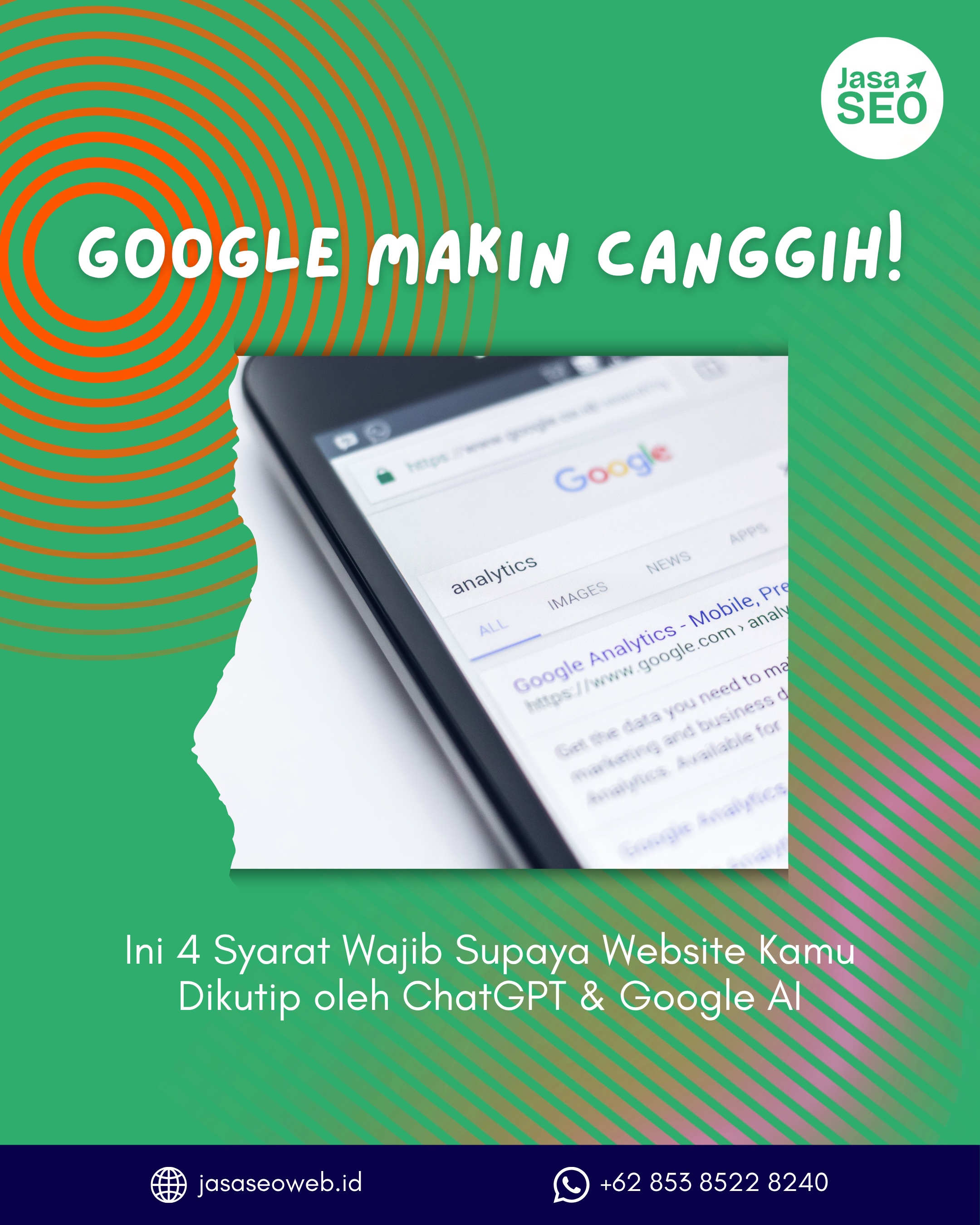 Jasa SEO Profesional Facebook ad: Google & dunia digital udah berubah drastis!