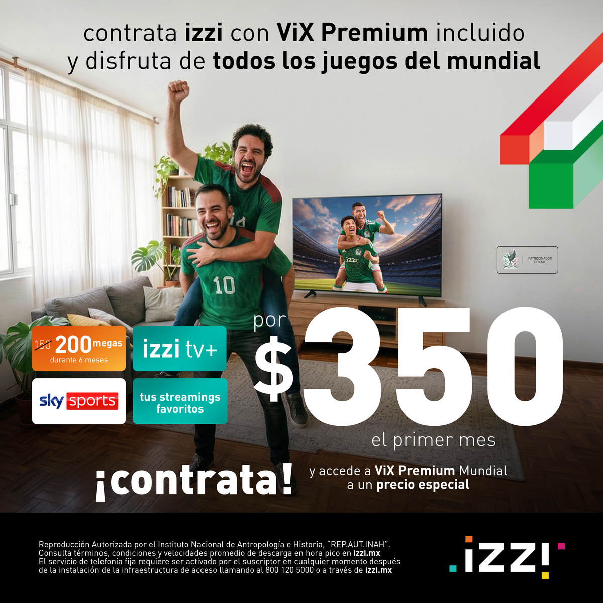 izzi telecom Facebook ad